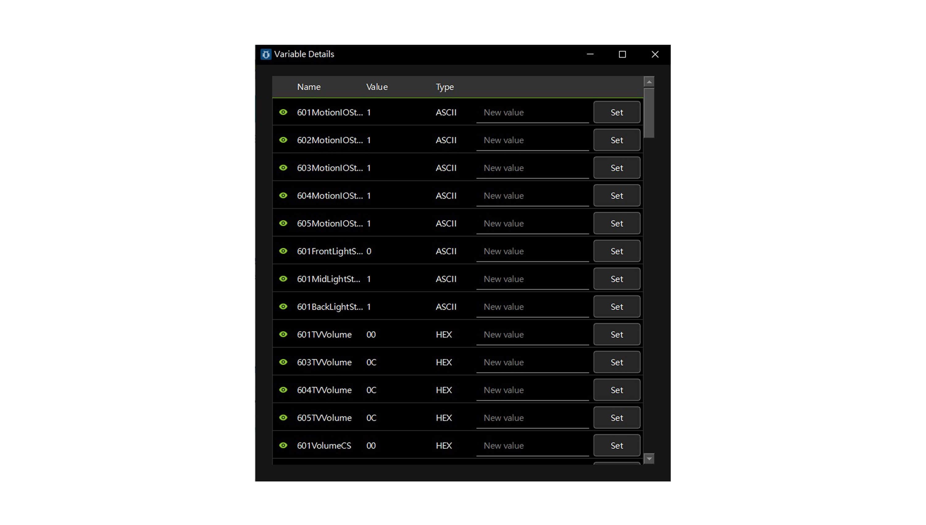 ATEN Control System – Debug Tool — view 2
