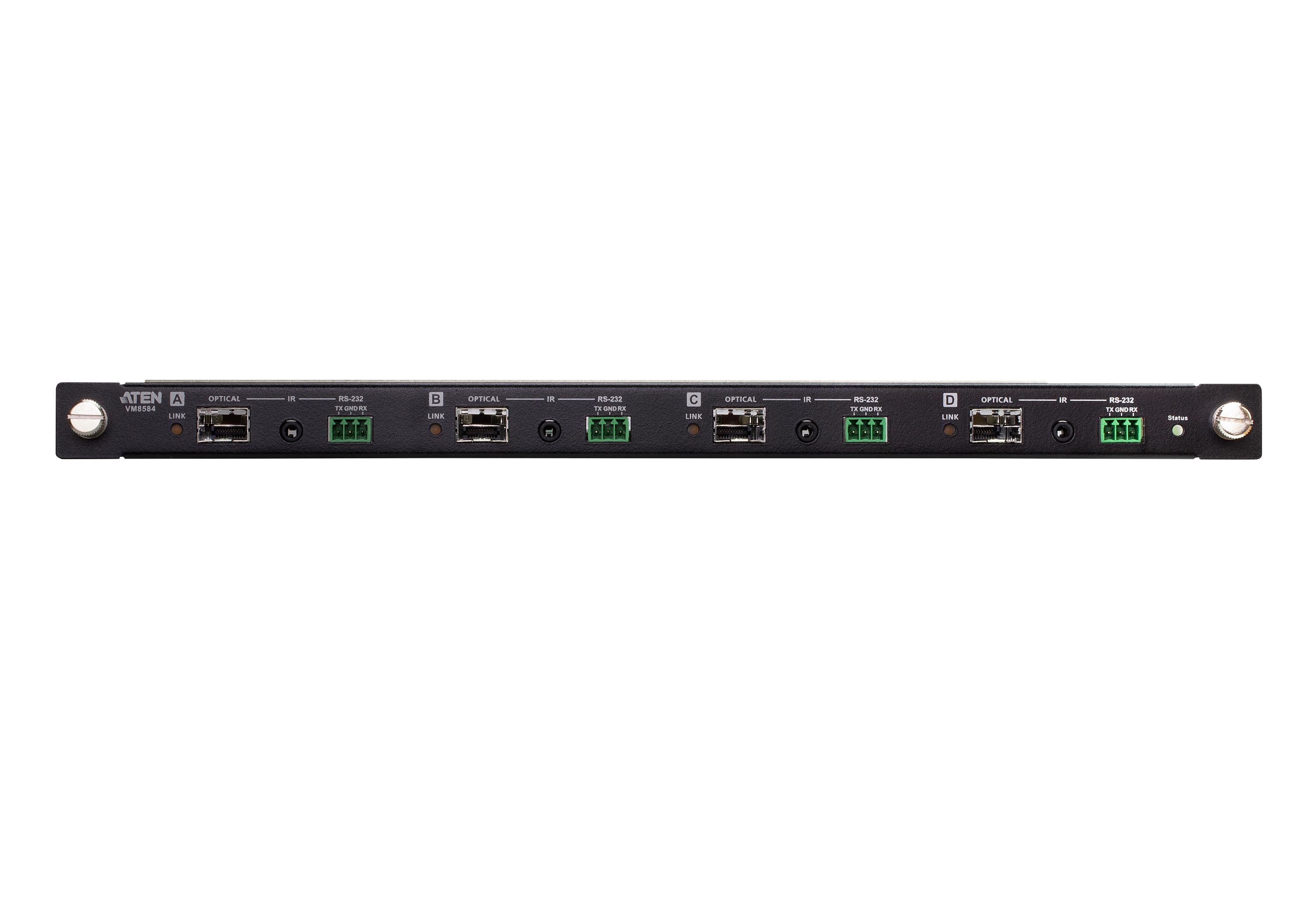4-Port 10G Optical Output Board (4K@300m (K1, MM) / 10km (K2, SM)) — изглед 2