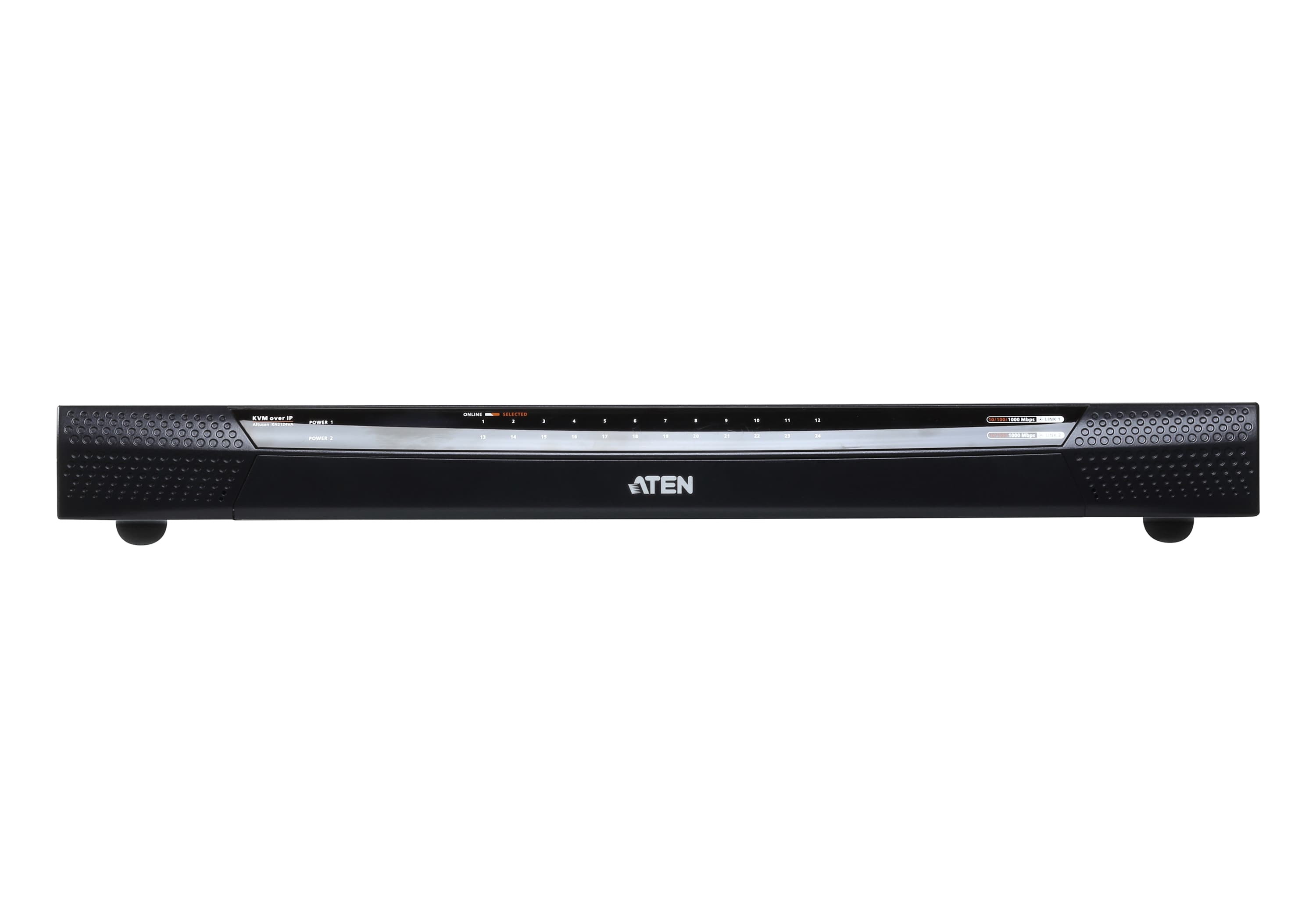 1-Local/2-Remote  Access 24-Port Multi-Interface Cat 5 KVM over IP Switch
