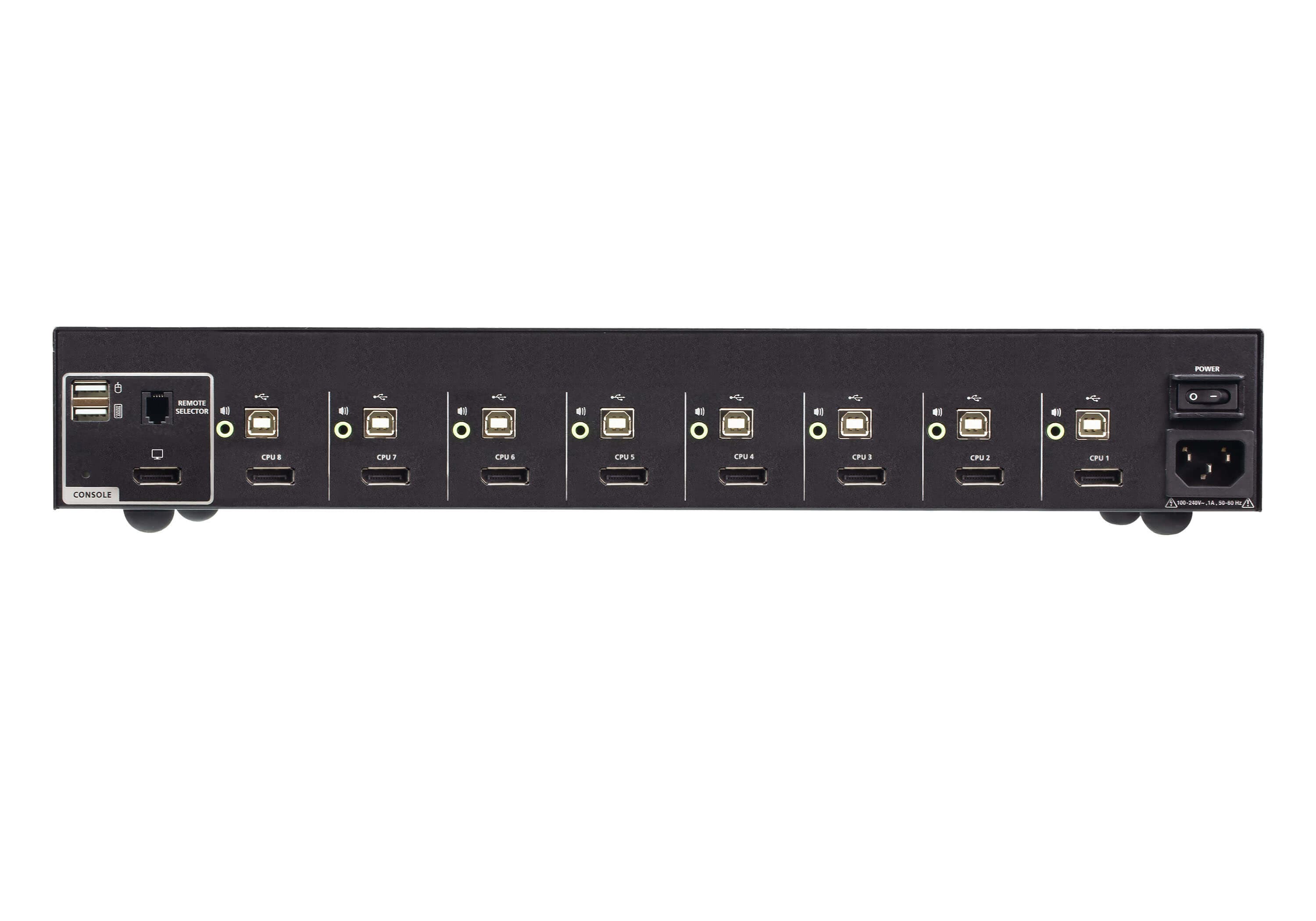 8-Port USB DisplayPort Secure KVM Switch (PSD PP v4.0 Compliant)