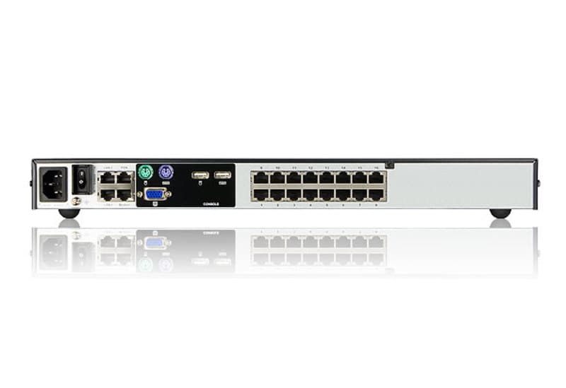 1-Local/4-Remote Access
16-Port Cat 5 KVM over IP Switch  (1600 x 1200) — view 3