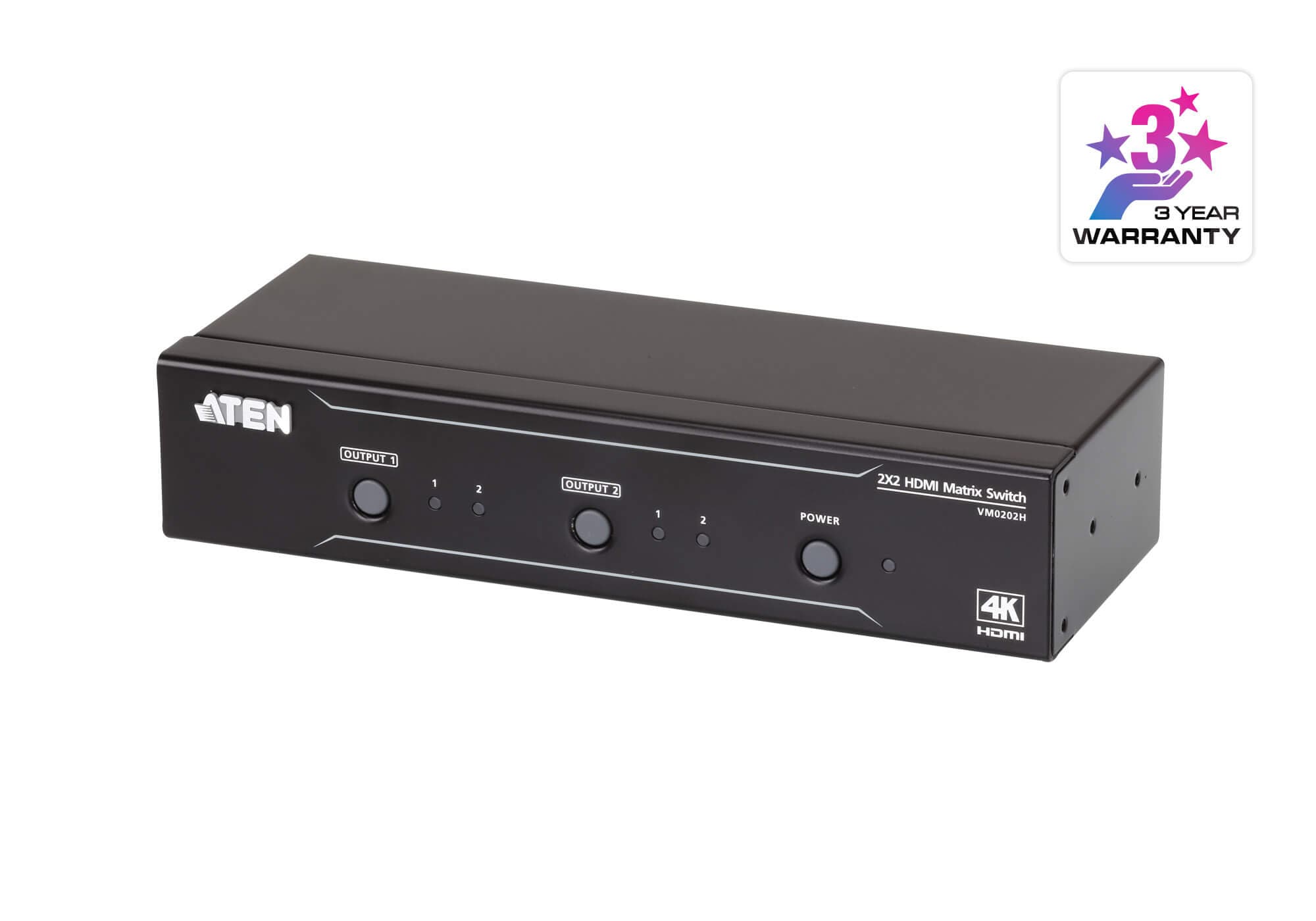 2x2 4K HDMI Matrix Switch — изглед 3