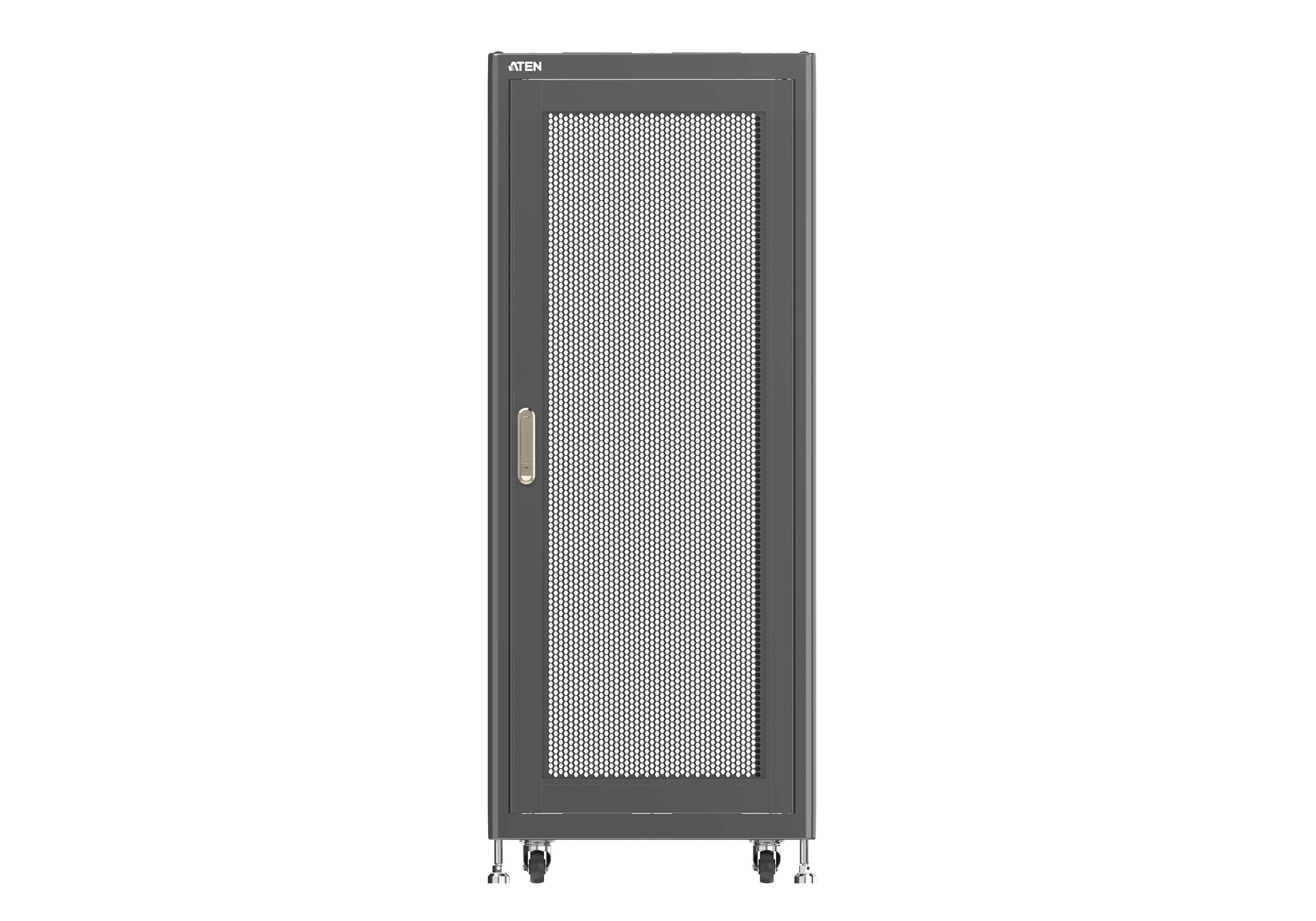 30U Standard Rack with Perforated Front and Rear Doors — изглед 4