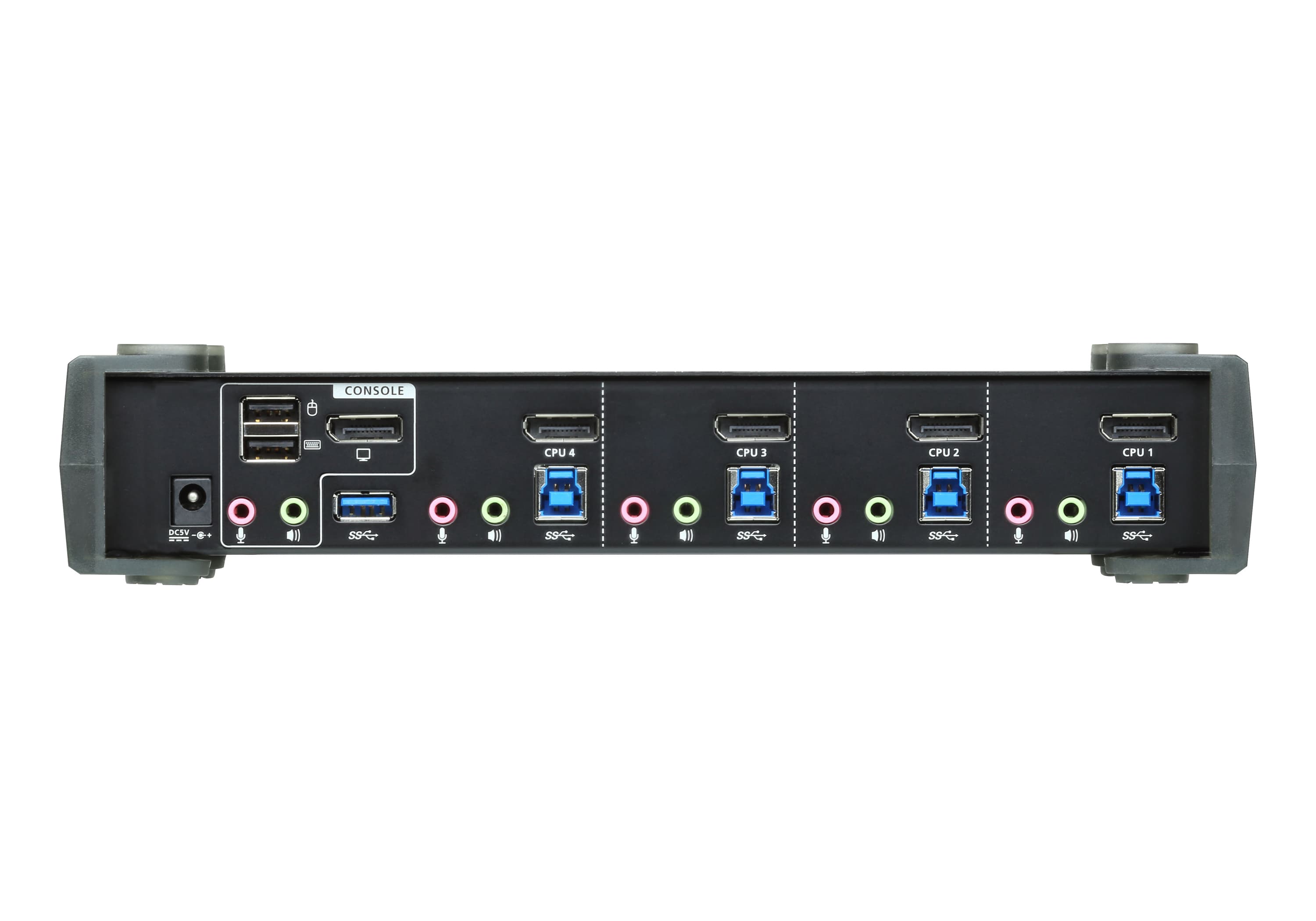 4-Port USB 3.0 4K DisplayPort KVMP™ Switch (Cables included) — view 2