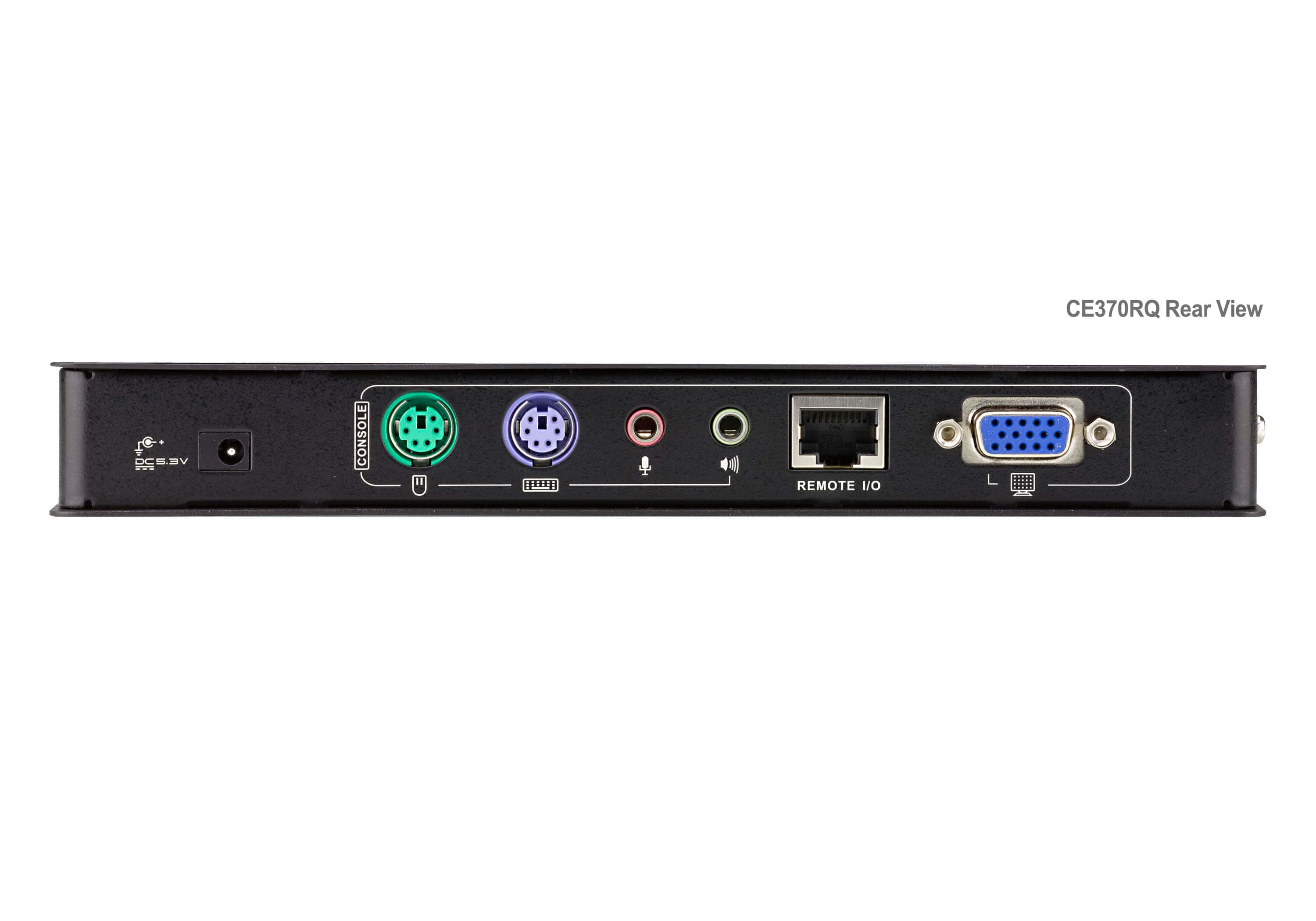 PS/2 VGA/Audio Cat 5 KVM Extender with Deskew (1280 x 1024@300m) — изглед 5