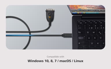 USB-C to RS-232 Adapter (45 cm)
