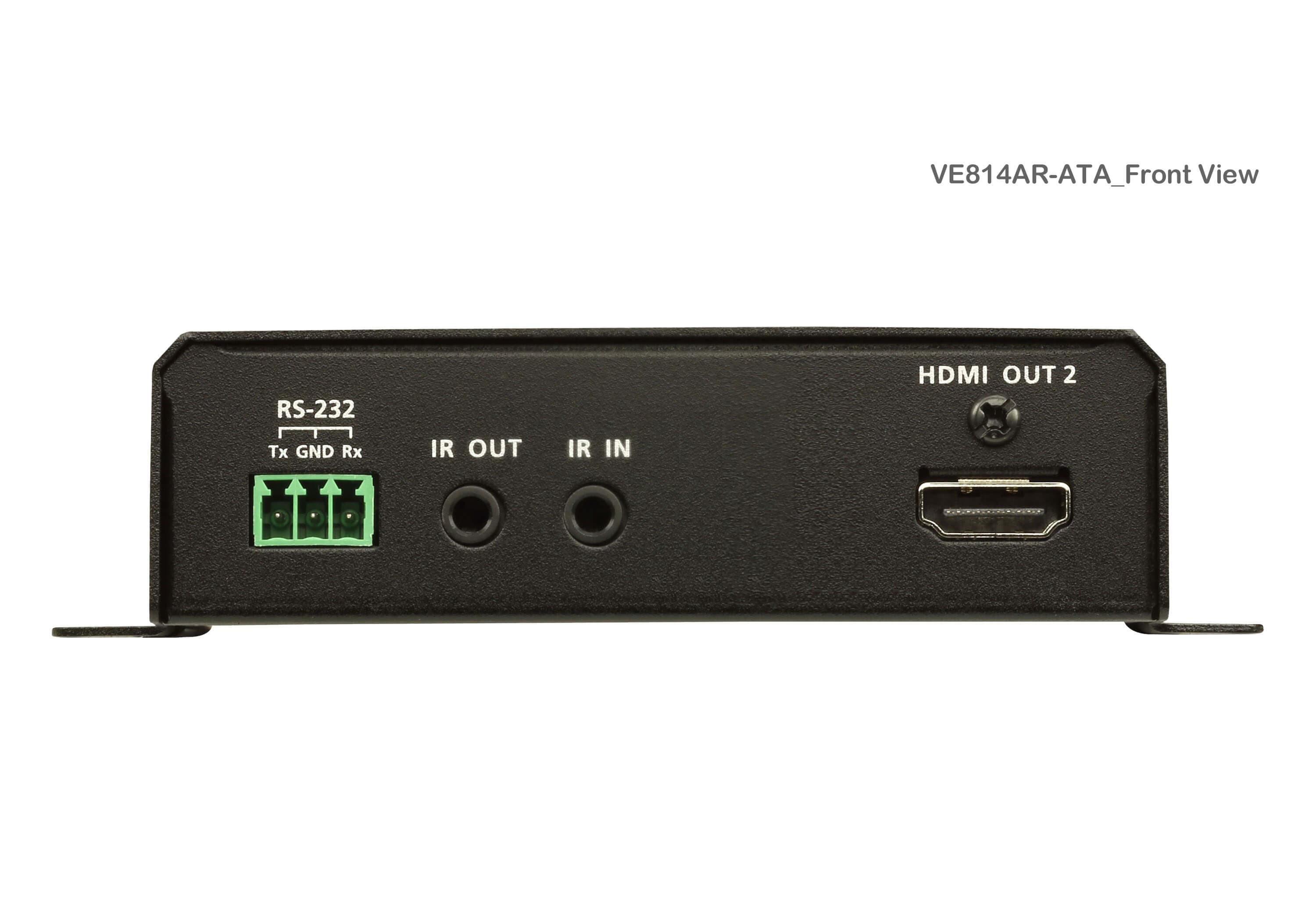 HDMI HDBaseT Receiver with Dual Output (4K@100m) (HDBaseT Class A) — изглед 5