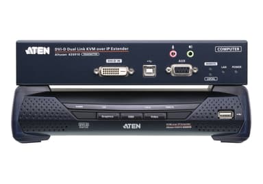 2K DVI-D Dual Link KVM over IP Extender