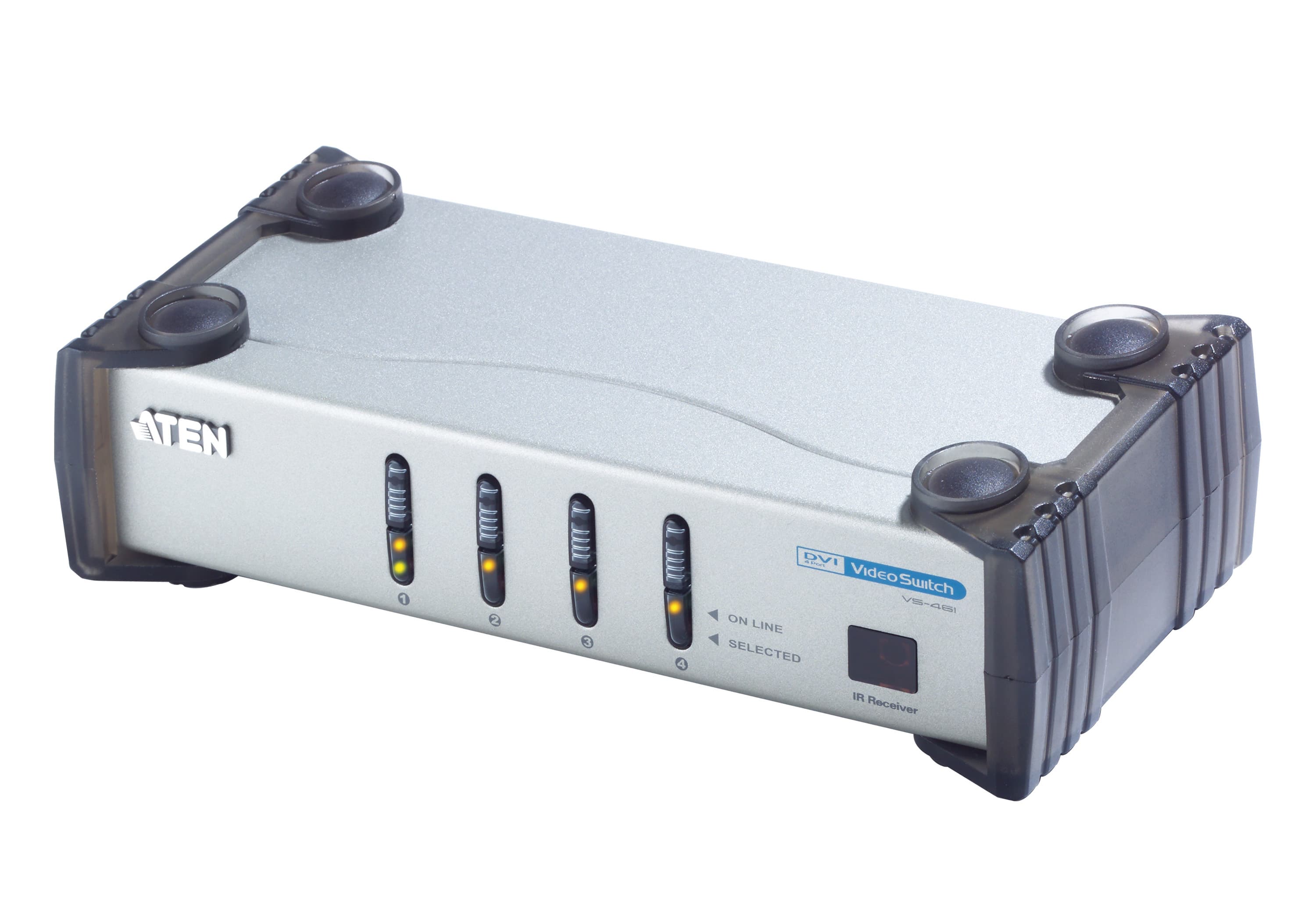 4-Port DVI/Audio Switch