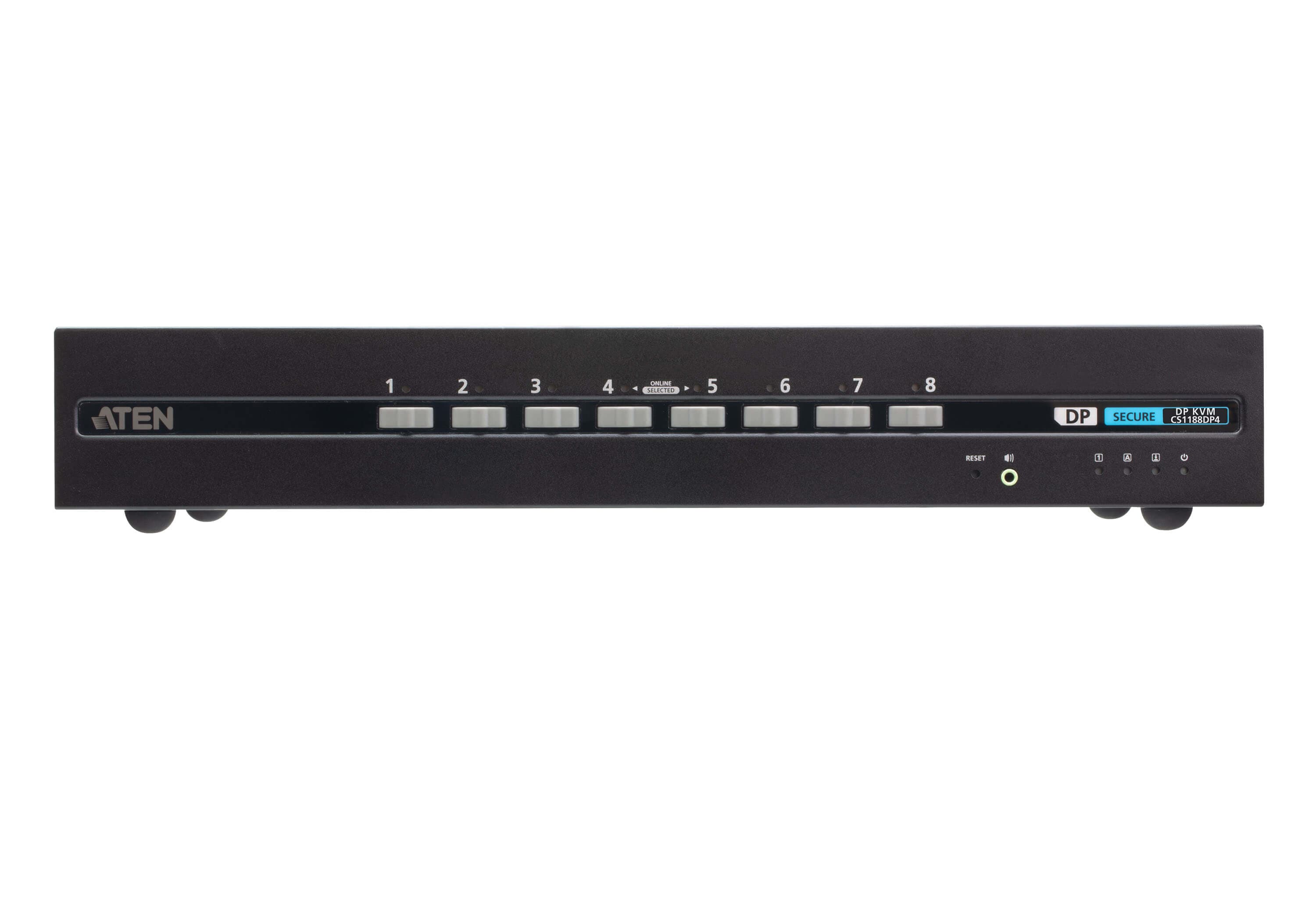 8-Port USB DisplayPort Secure KVM Switch (PSD PP v4.0 Compliant) — view 2