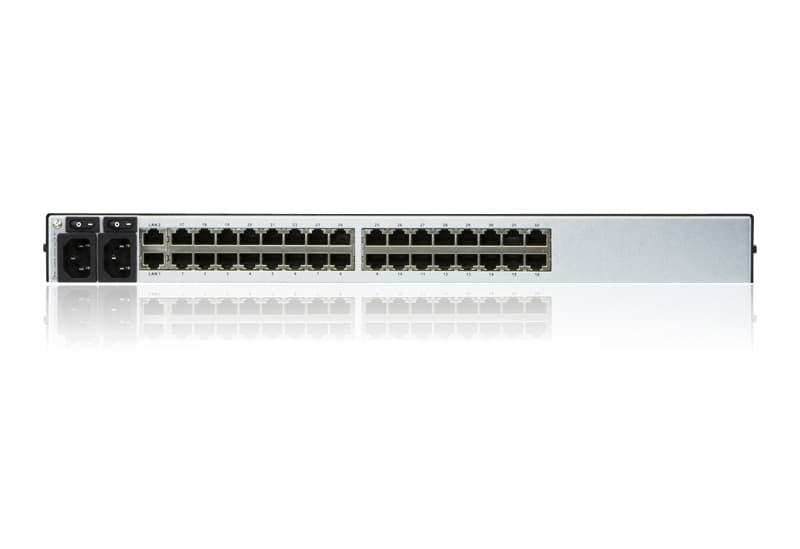 32-Port Serial Console Server with Dual Power/LAN — изглед 3