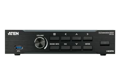 Seamless Presentation Switch with Quad View Multistreaming