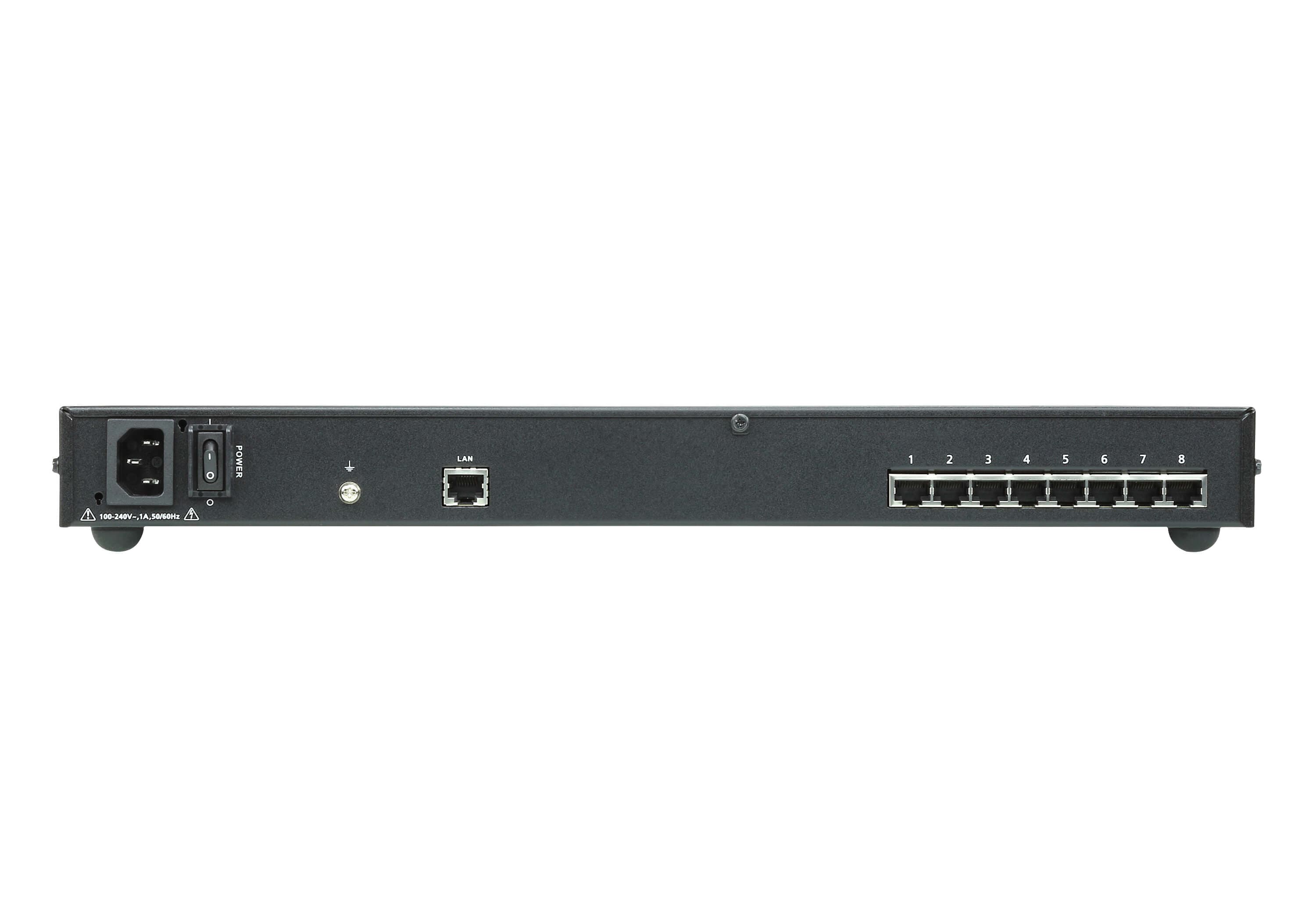8-Port Serial Console Server — изглед 2