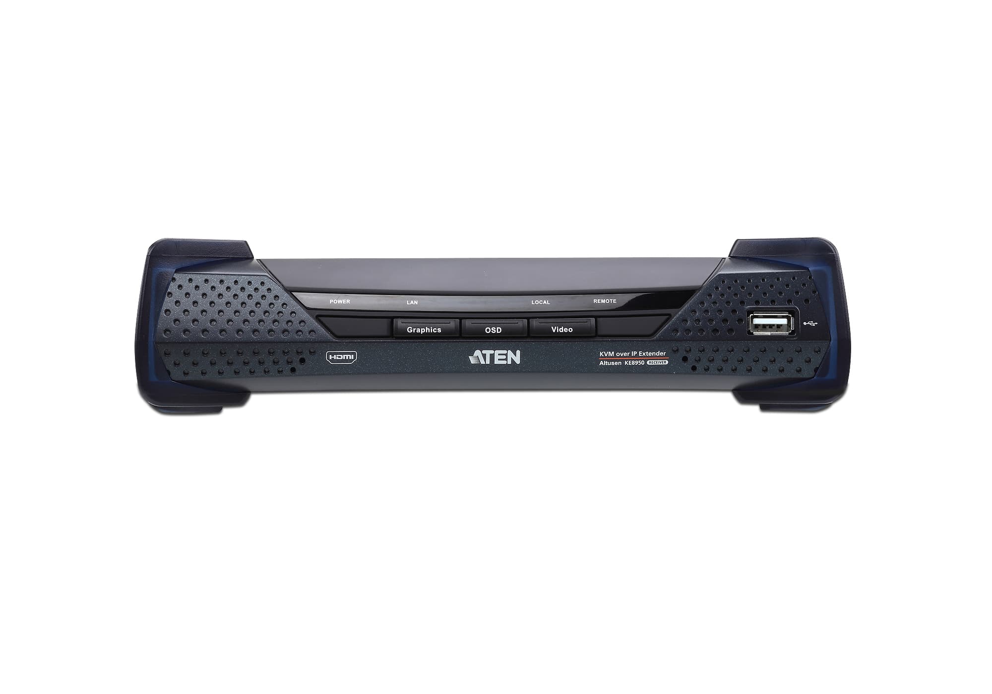 4K HDMI Single Display KVM over IP Receiver