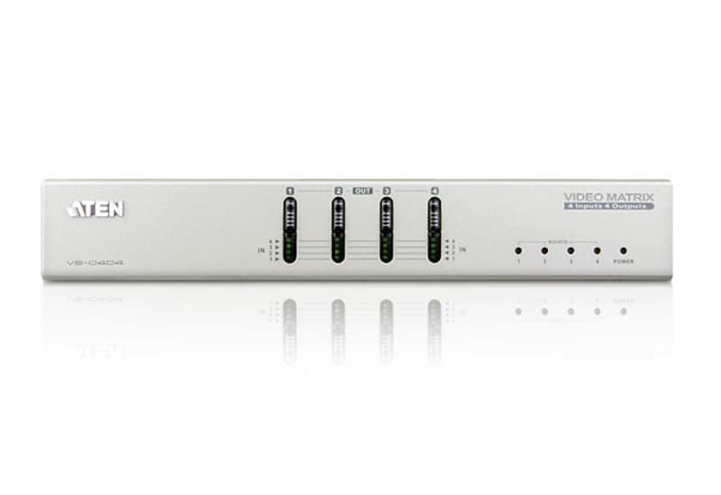 4-Port Video Matrix Switch ( 4 inputs 4 outputs) — изглед 2