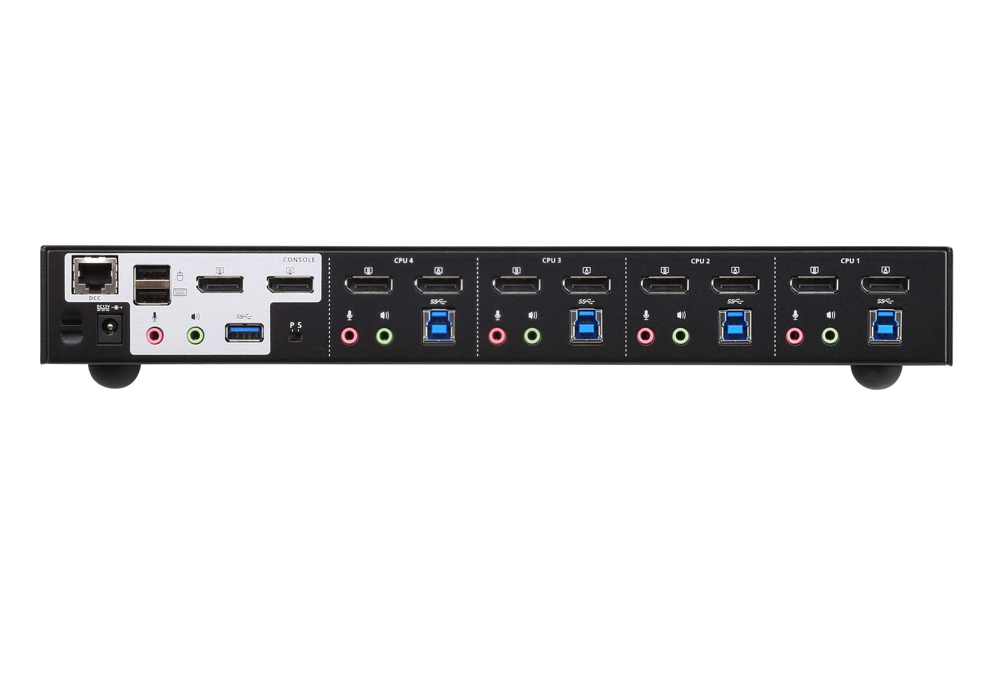 4-Port USB 3.0 4K DisplayPort Dual Display KVMP™ Switch — view 2