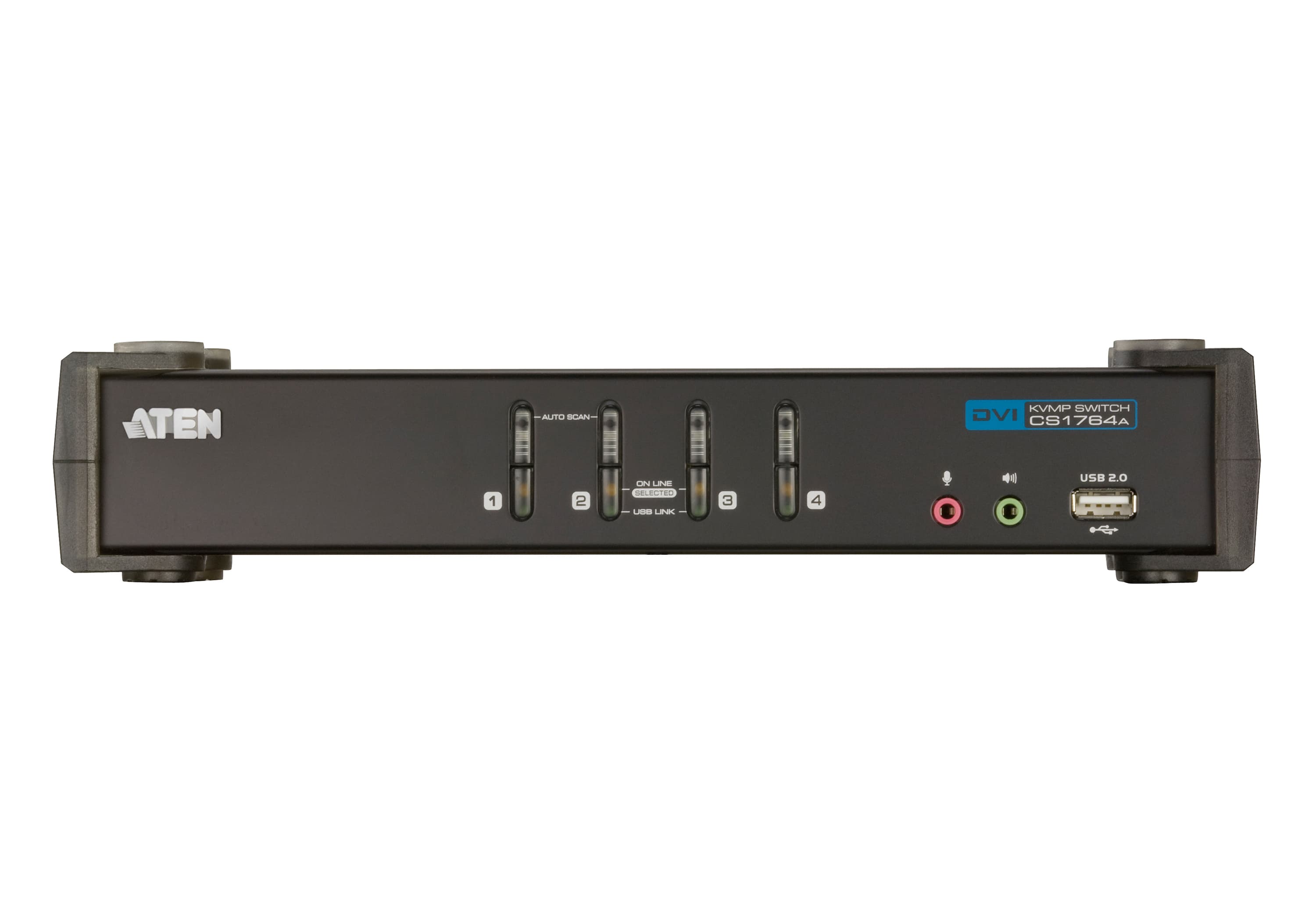 4-Port USB DVI/Audio KVMP™ Switch — изглед 2
