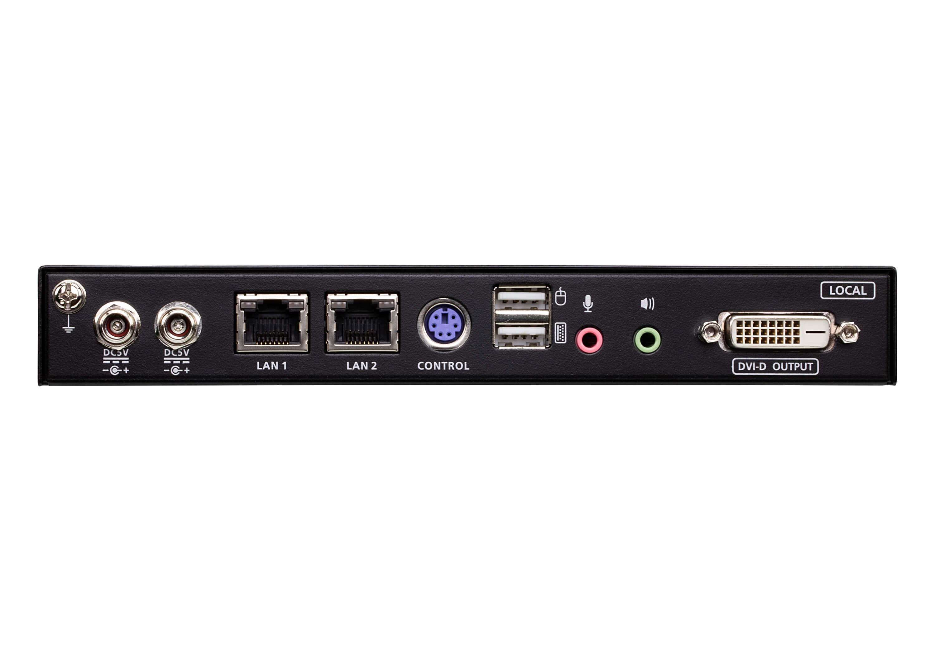 1-Local/Remote Share Access Single Port DVI KVM over IP Switch — изглед 2