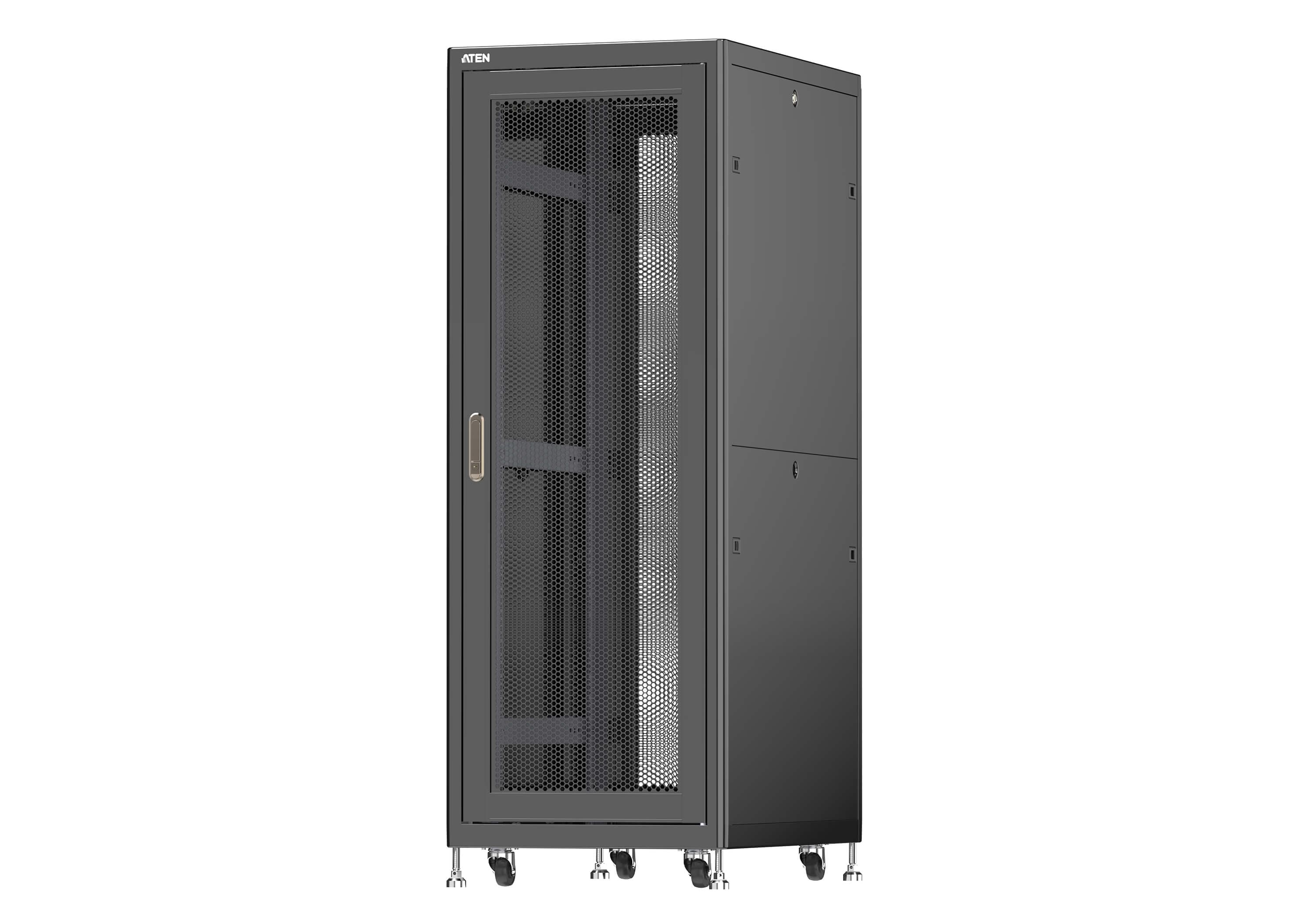 35U Standard Rack with Perforated Front and Rear Doors — изглед 2