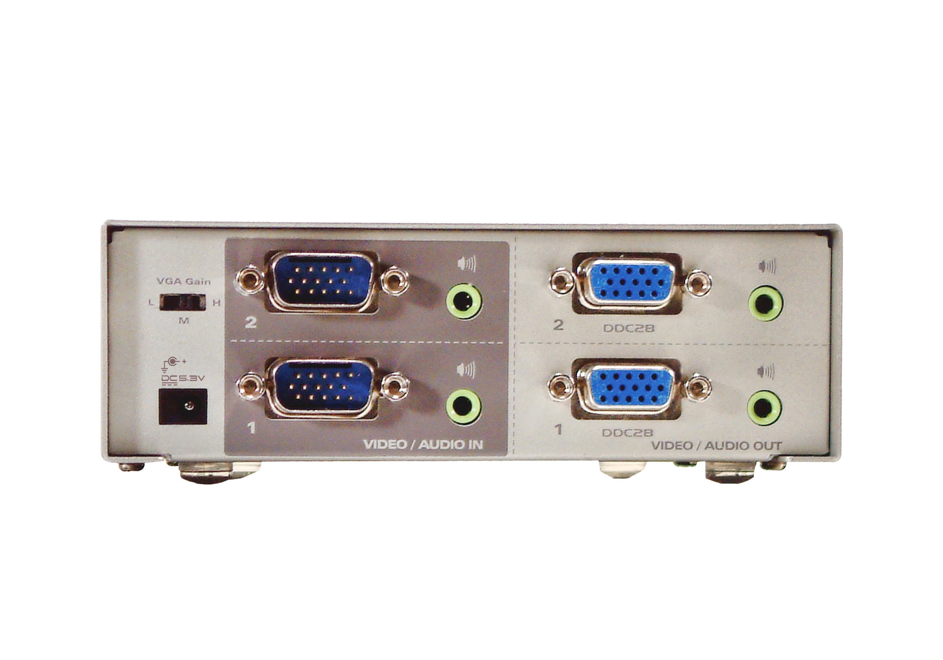 2x2 VGA/Audio Matrix Switch — изглед 3