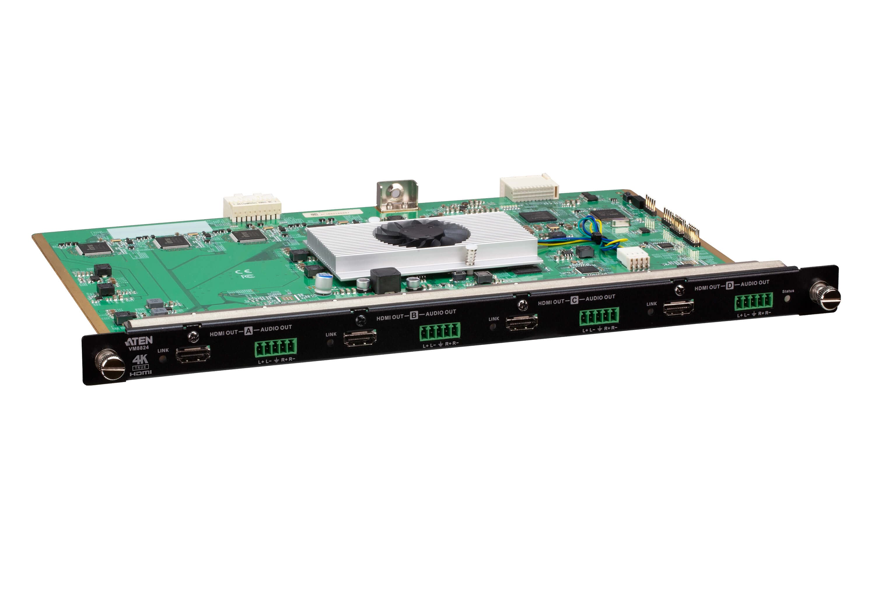 4-Port True 4K HDMI Output Board with Scaler — изглед 2