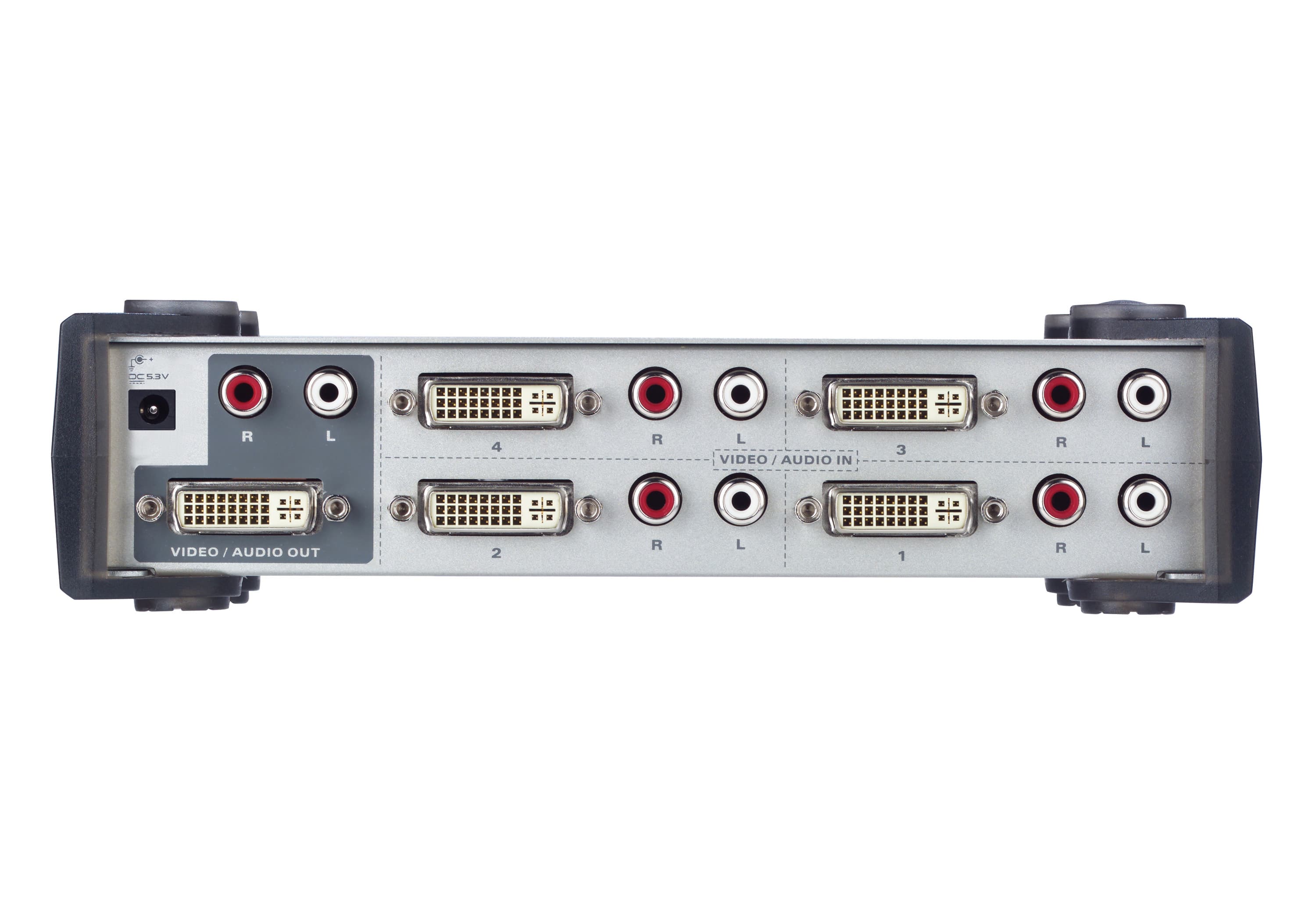 4-Port DVI/Audio Switch — изглед 3