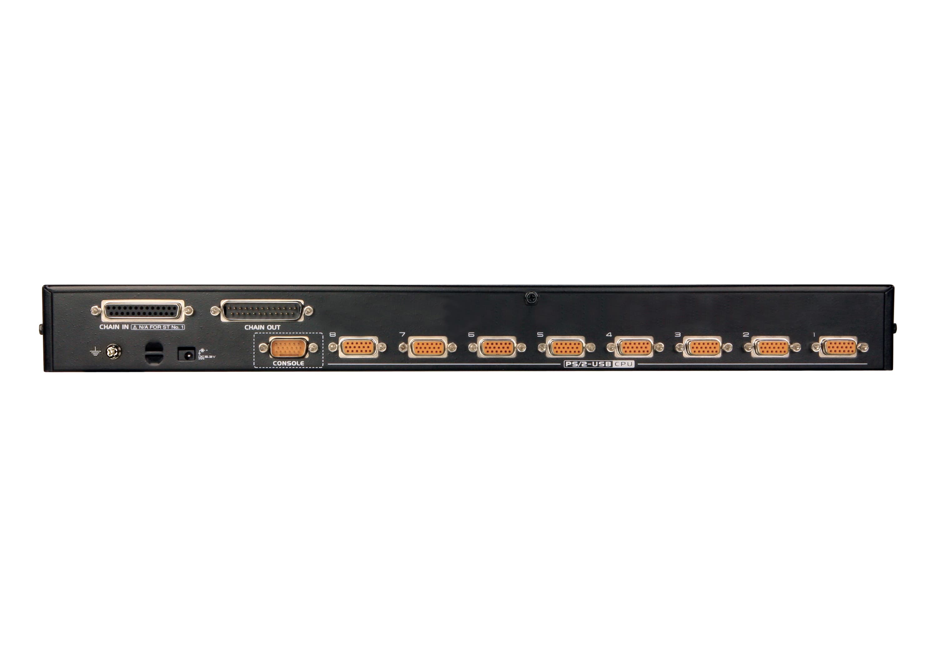 8-Port PS/2-USB VGA KVM Switch with Daisy-Chain Port and USB Peripheral Support — изглед 3