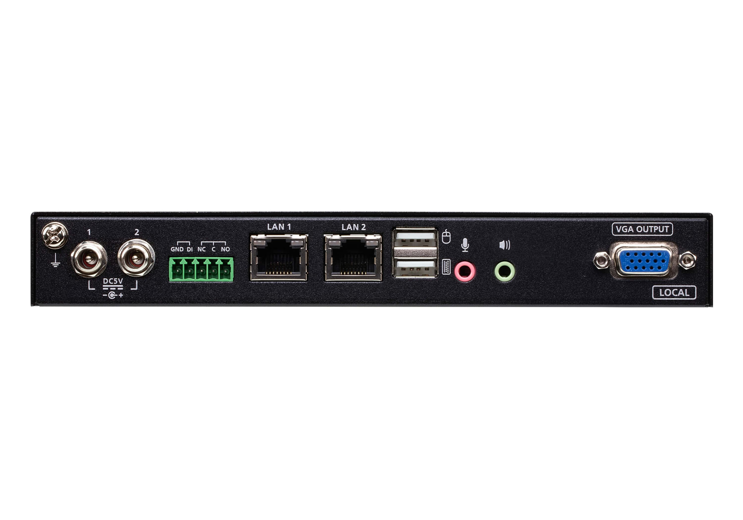 1-Local / Remote Shared Access Single Port VGA KVM over IP Switch — изглед 2