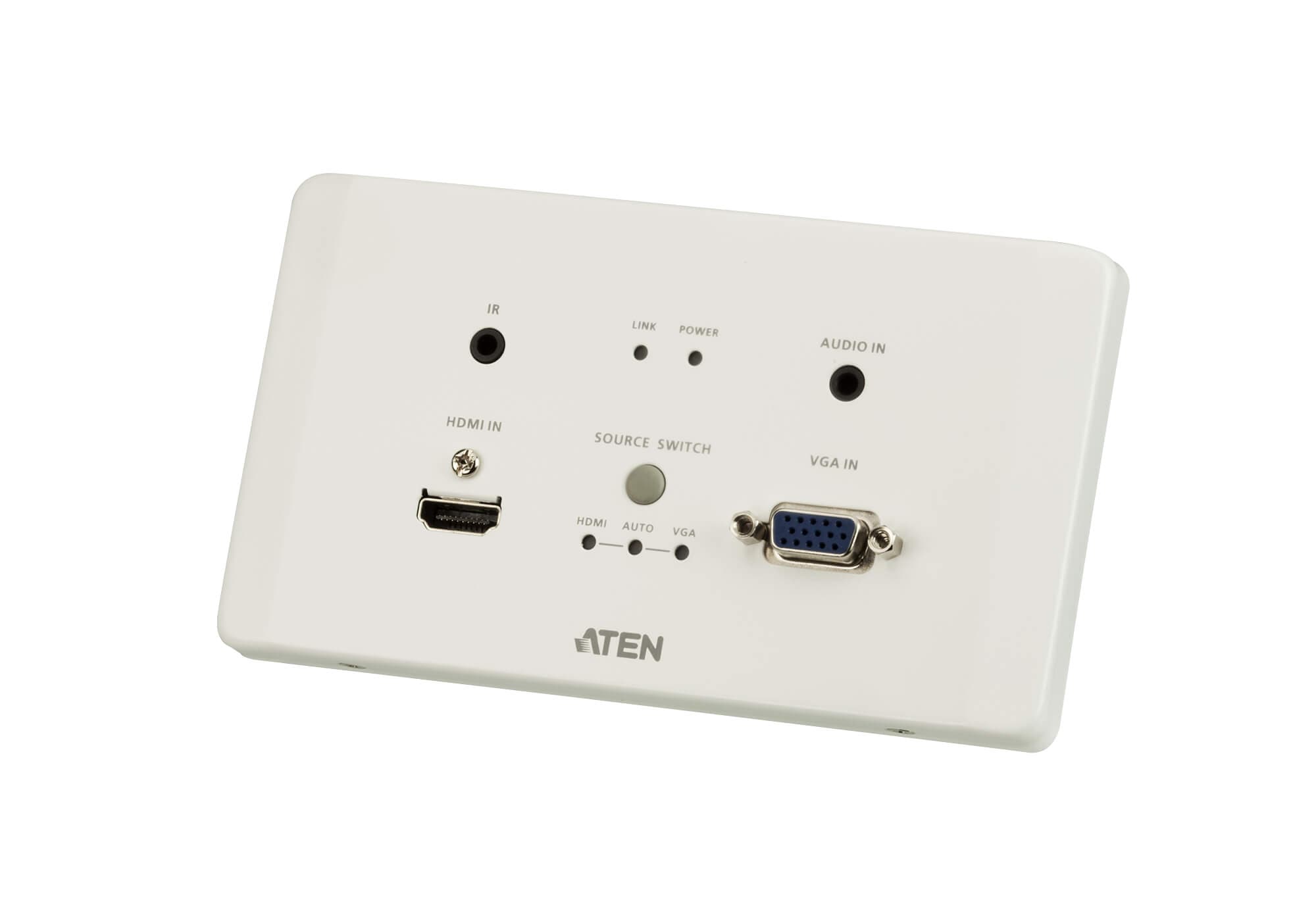 HDMI & VGA HDBaseT Transmitter with EU Wall Plate (4K@100m) (HDBaseT Class A) — view 3