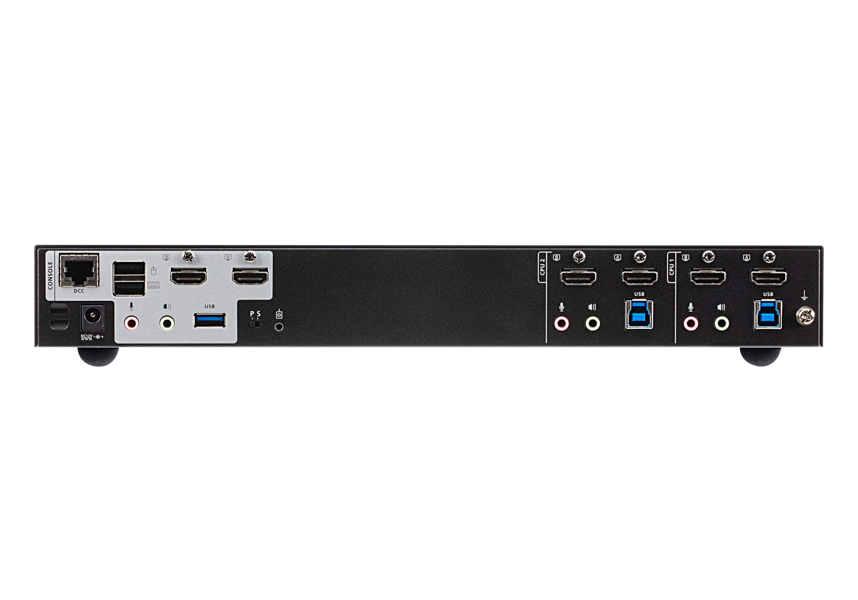 2-Port USB 3.0 4K HDMI Dual Display KVMP™ Switch — изглед 2