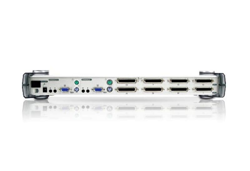 2-Console 8-Port PS/2 VGA/Audio KVM Switch — view 3