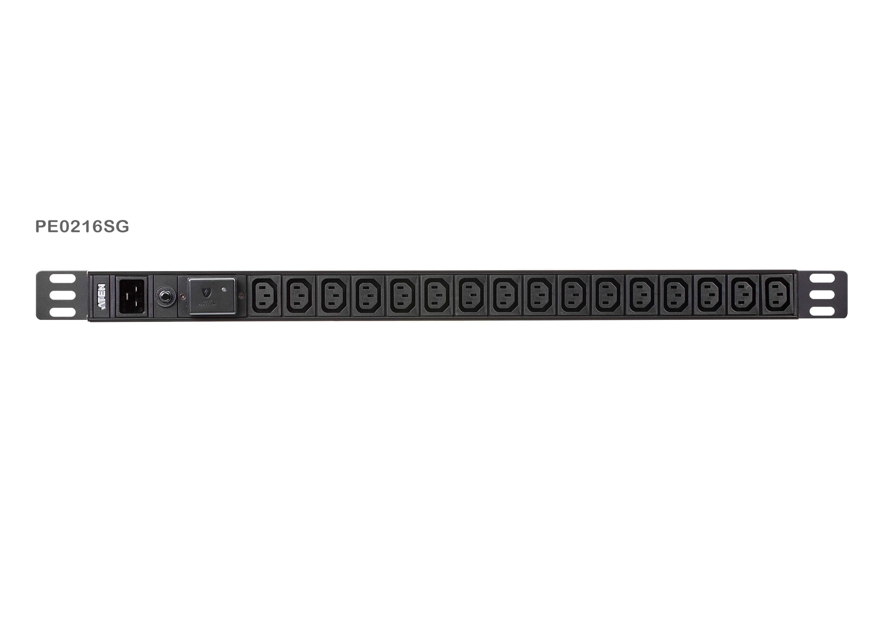 0U Basic PDU with Surge Protection