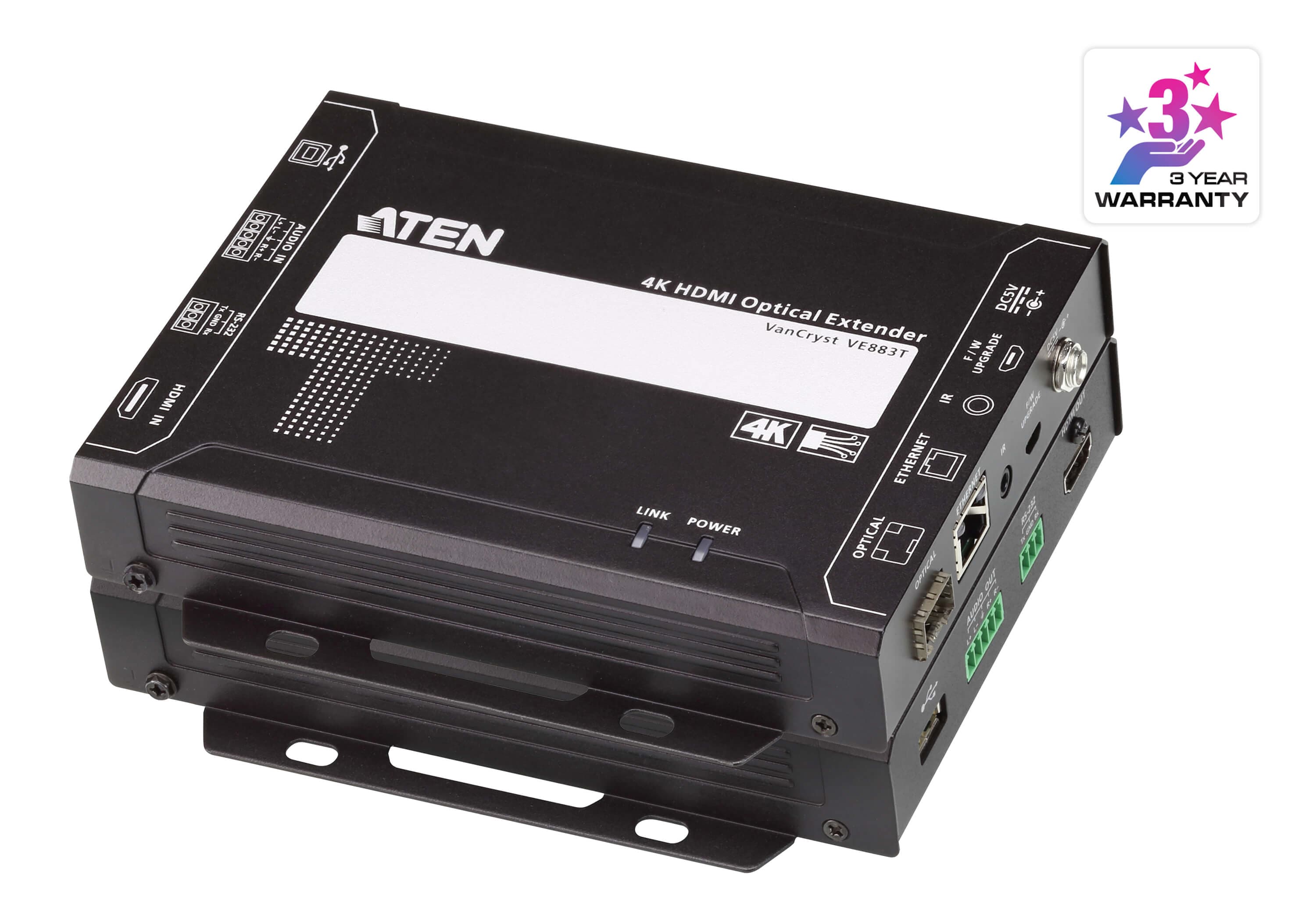 4K HDMI Optical Extender (4K@300m (K1, MM) / 10km (K2, SM)) — изглед 3