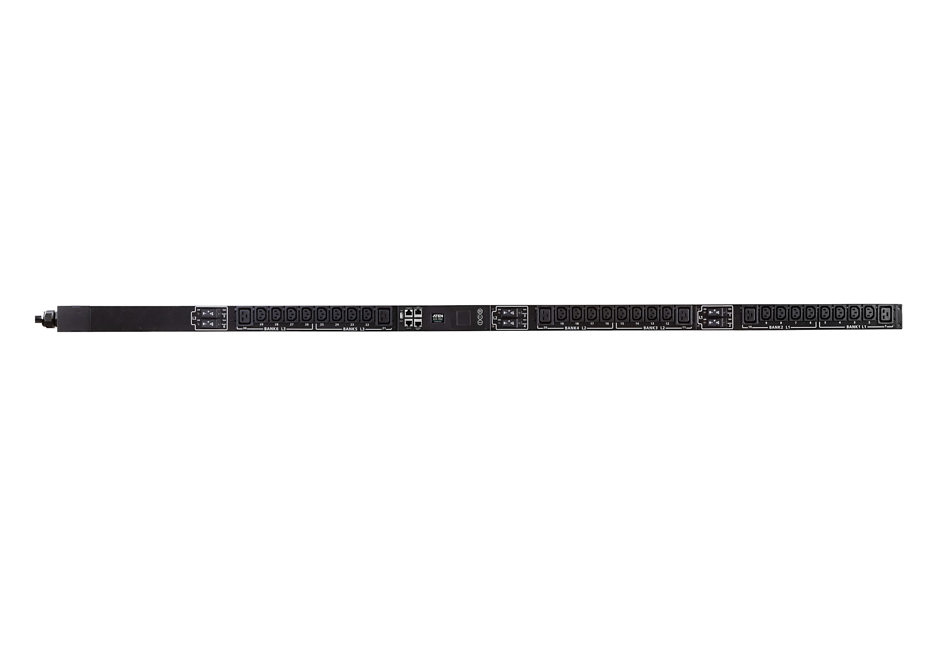 30A/32A 30-Outlet 3-Phase Switched eco PDU — изглед 2