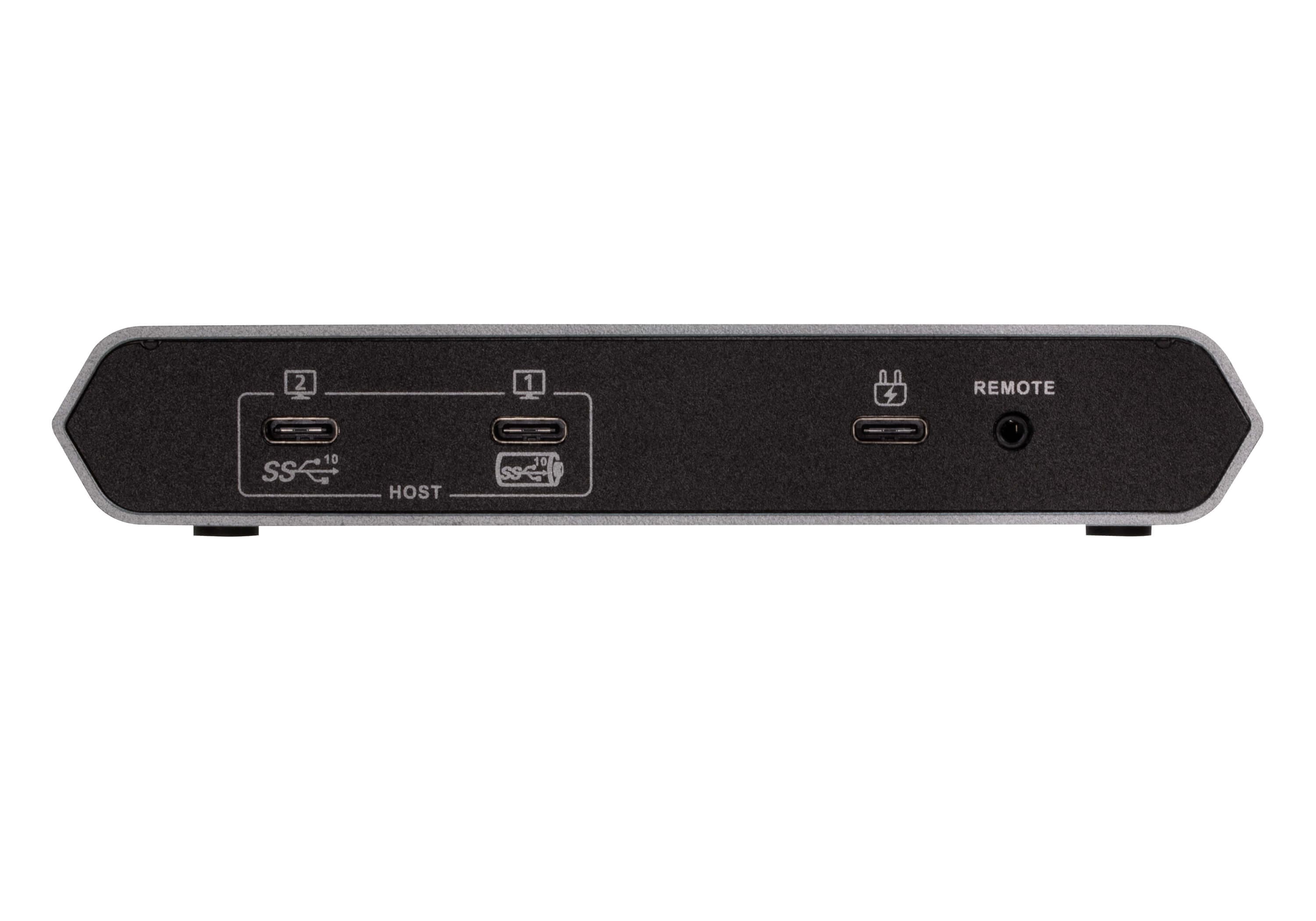 2-Port USB-C Gen 2 Sharing Switch with Power Pass-through — изглед 2
