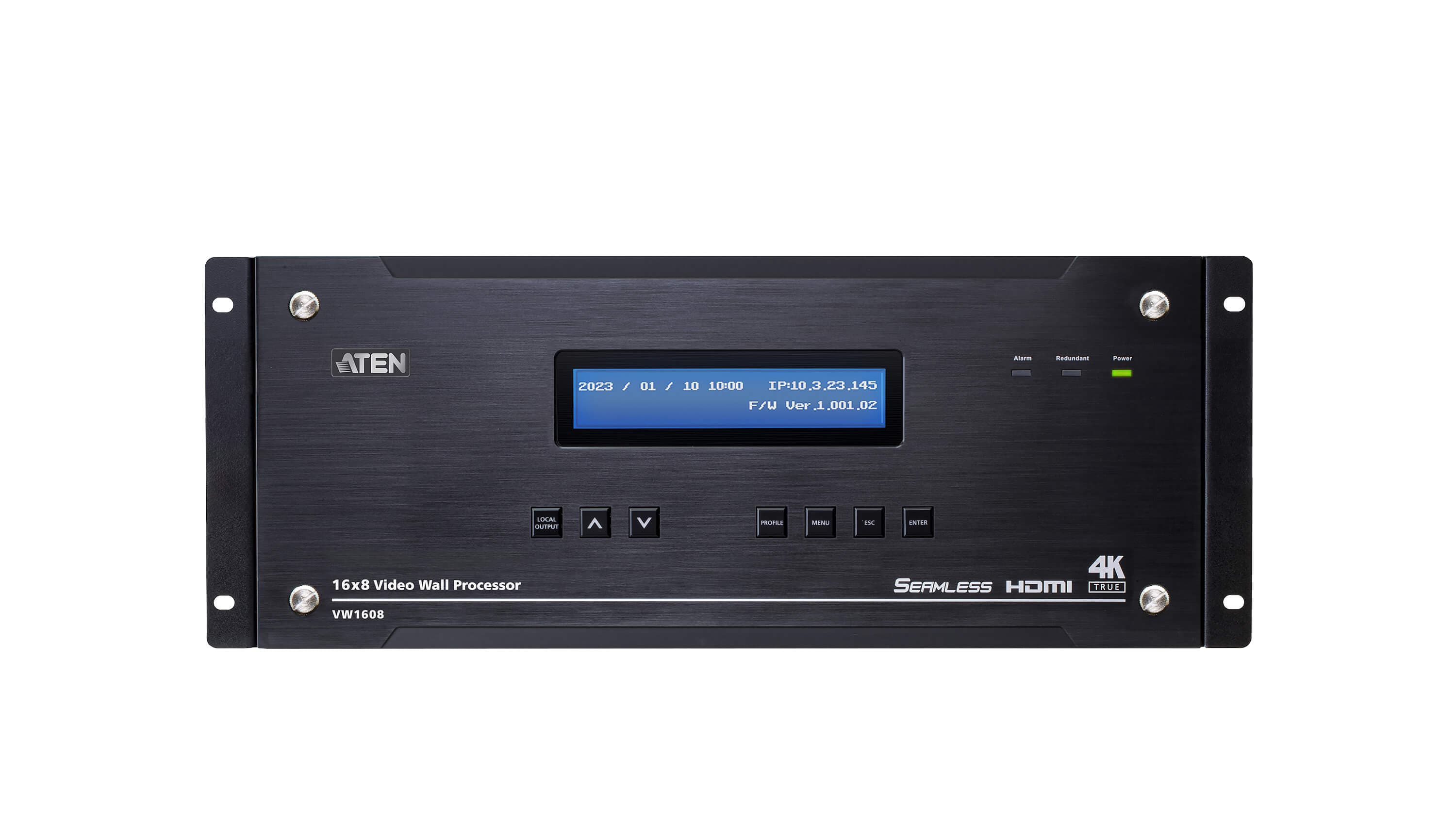 16 × 8 Modular Video Wall Processor
