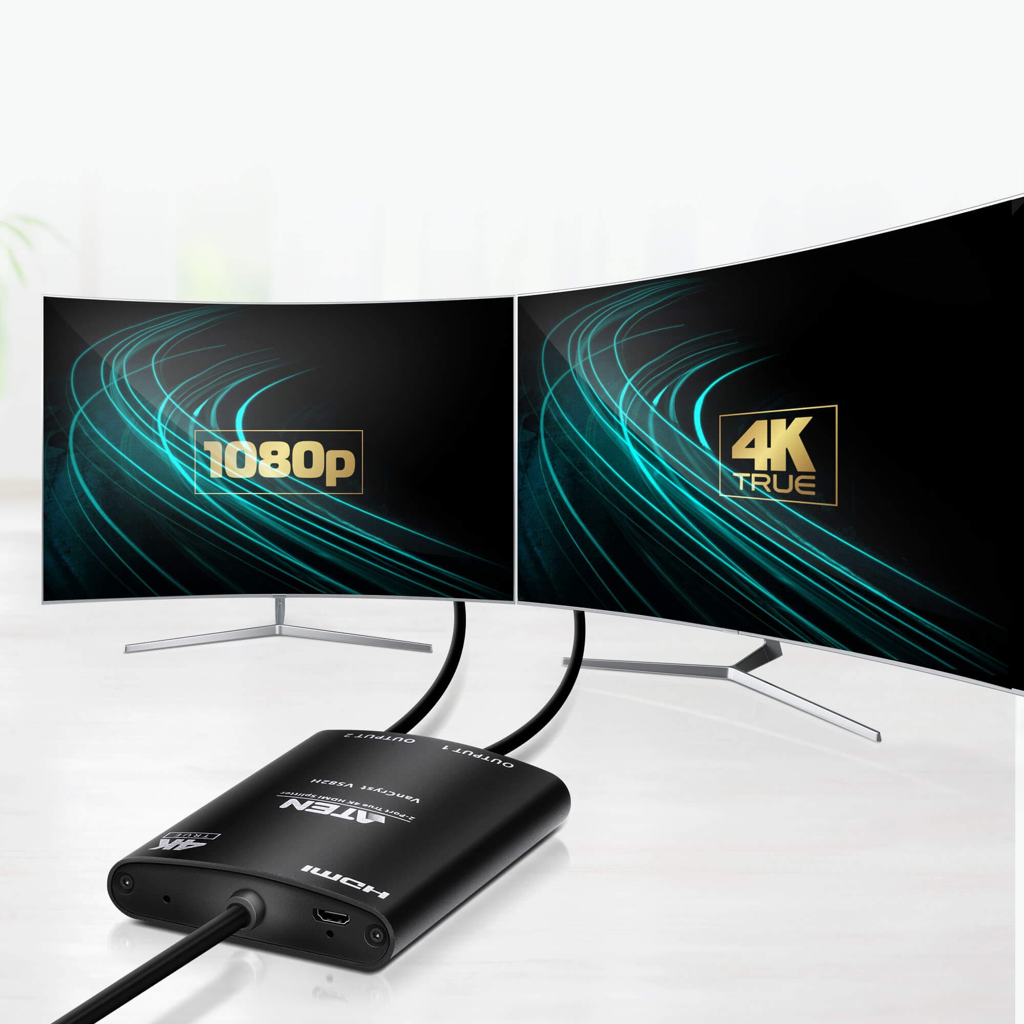 2-Port True 4K HDMI Splitter — изглед 7