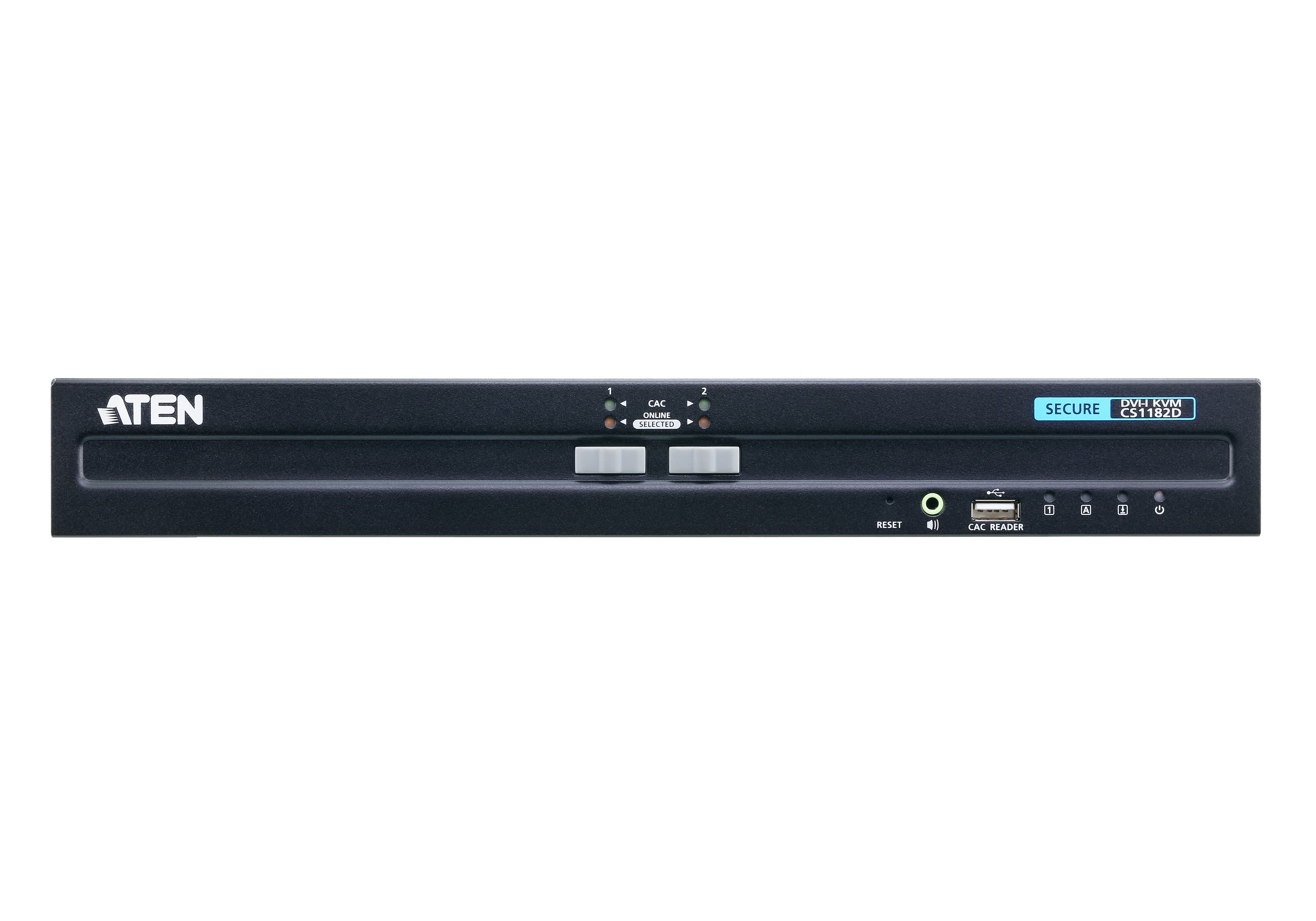 2-Port USB DVI Secure KVM Switch (PSS PP v3.0 Compliant)