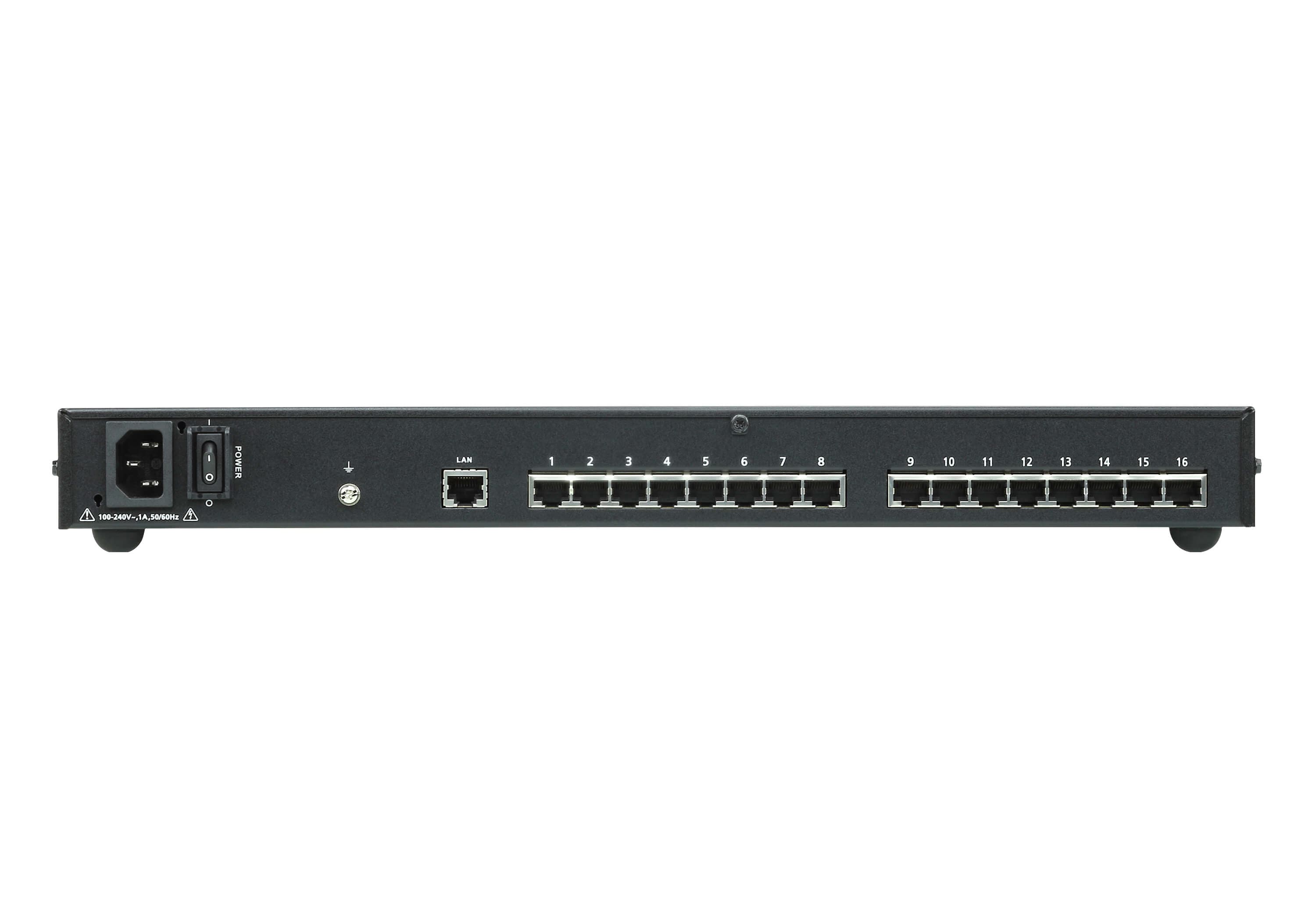 16-Port Serial Console Server — изглед 2