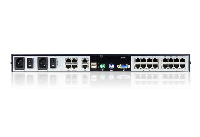 1-Local/1-Remote Access
16-Port Cat 5 KVM over IP Switch (1920 x 1200) — изглед 3