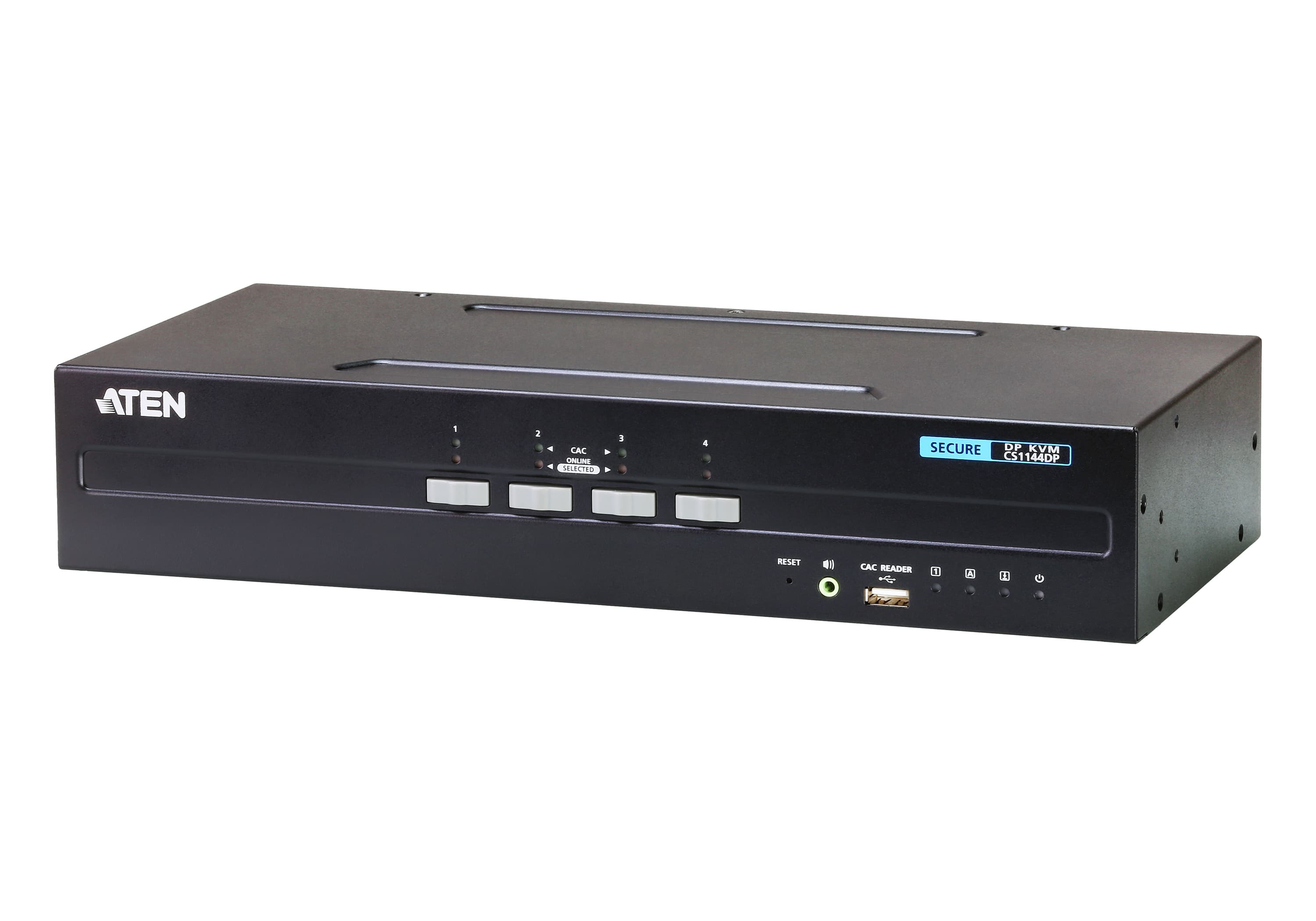 4-Port USB DisplayPort Dual Display Secure KVM Switch (PSS PP v3.0 Compliant) — view 3