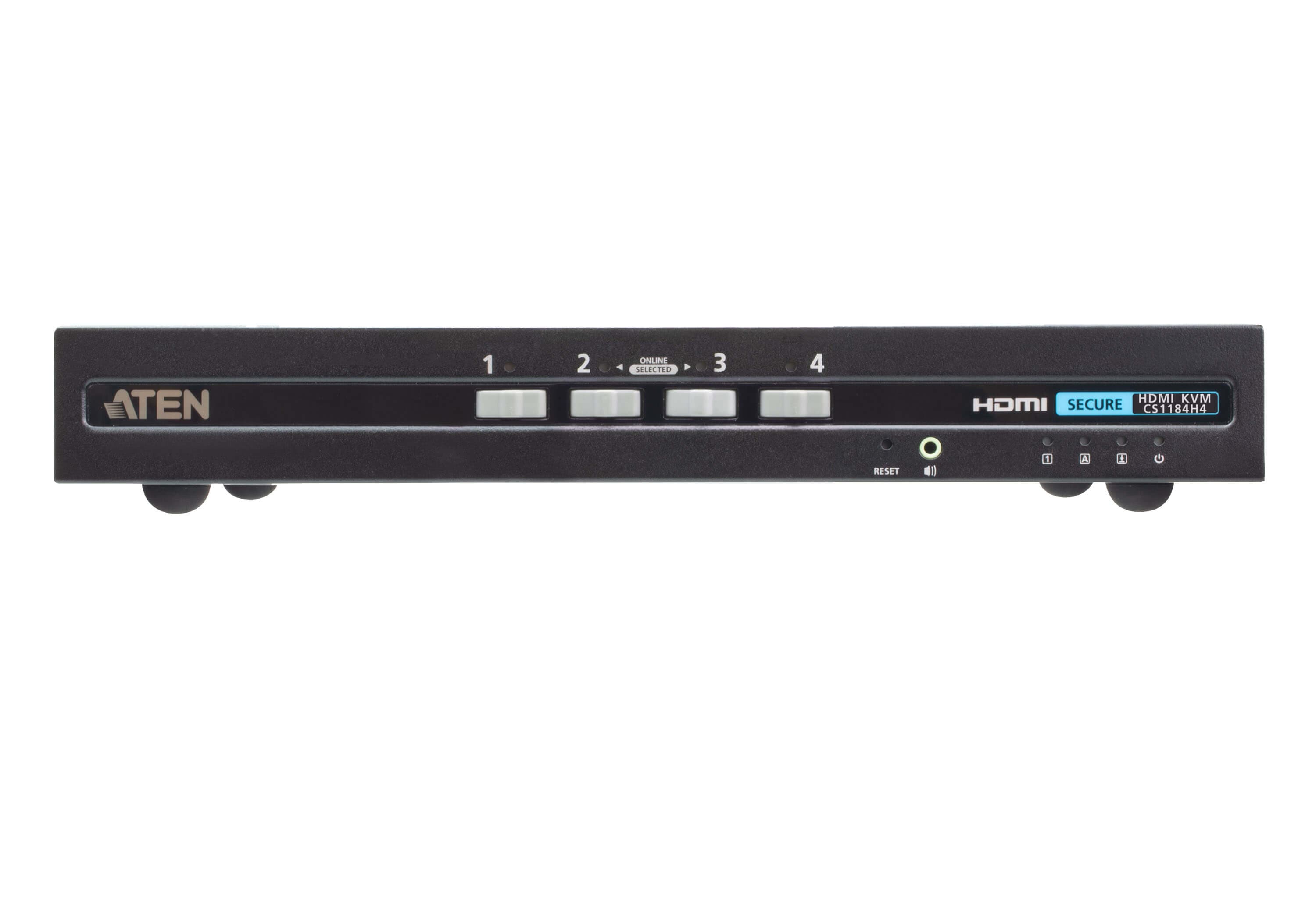 4-Port USB HDMI Secure KVM Switch (PSD PP v4.0 Compliant) — изглед 2