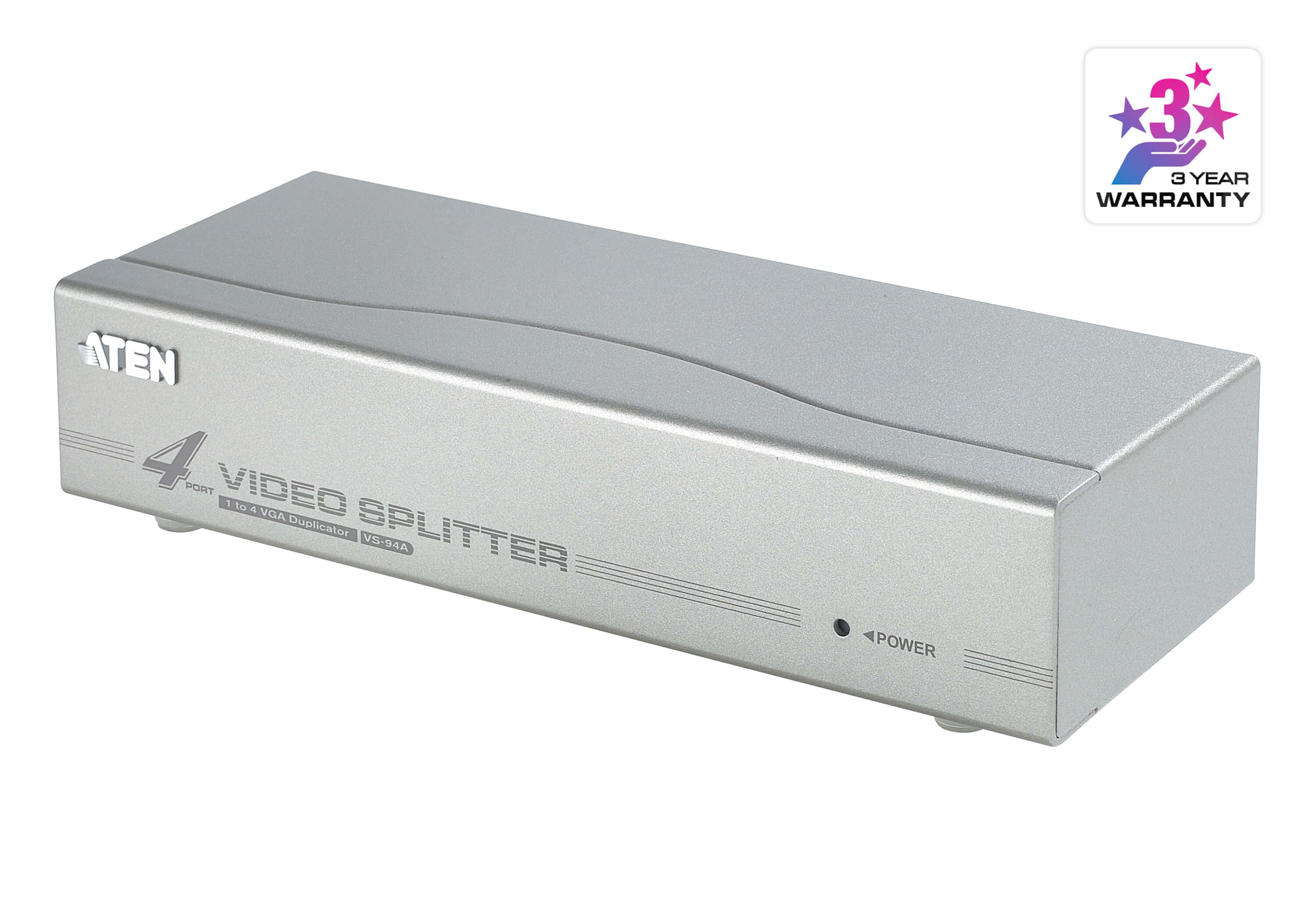 4-Port VGA Splitter (350MHz) — view 2