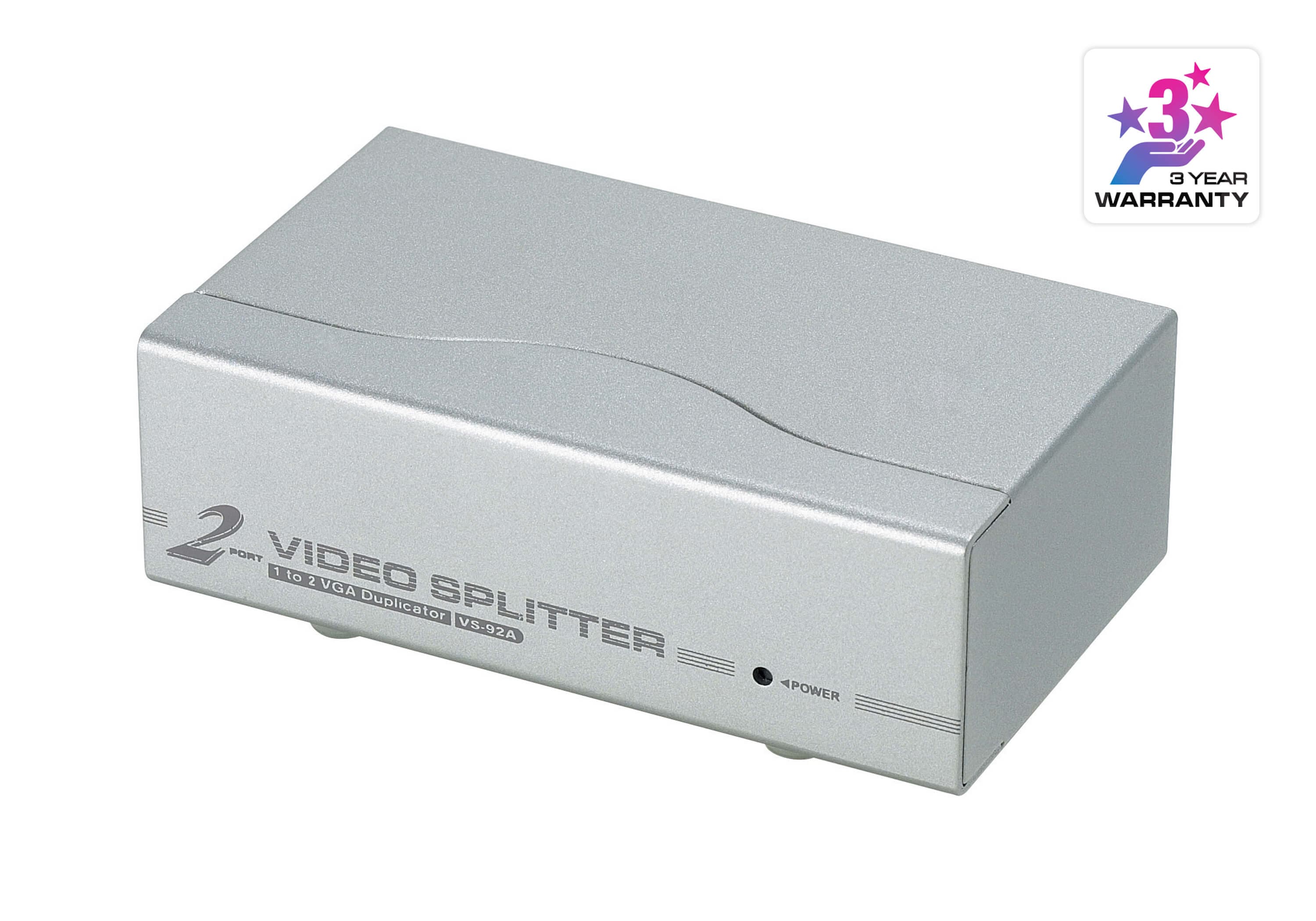 2-Port VGA Splitter (350MHz) — изглед 2