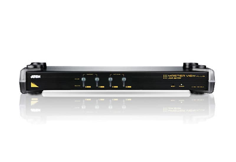 4-Port PS/2 VGA KVM Switch — view 2