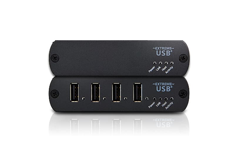 4-Port USB 2.0 Cat 5 Extender (up to 100m) — изглед 2