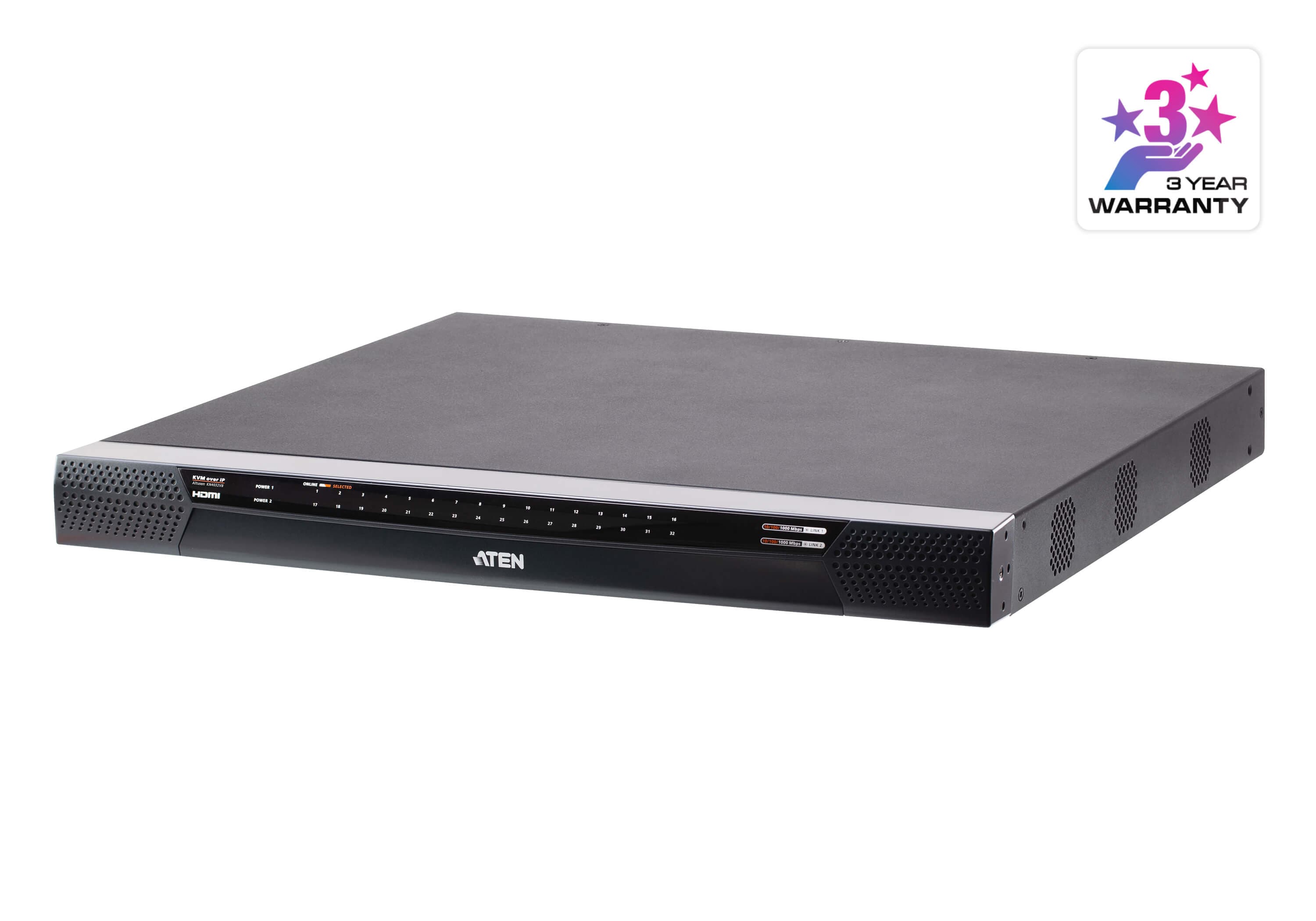 1-Local/4-Remote Shared Access 32-Port Multi-Interface Cat 5 KVM over IP Switch — изглед 3
