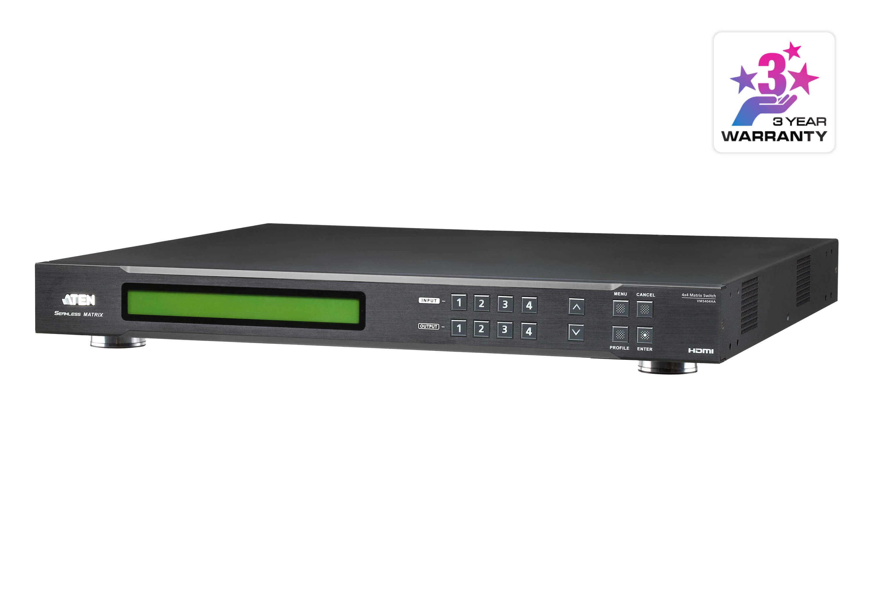 4 x 4 HDMI Matrix Switch with Scaler — изглед 3