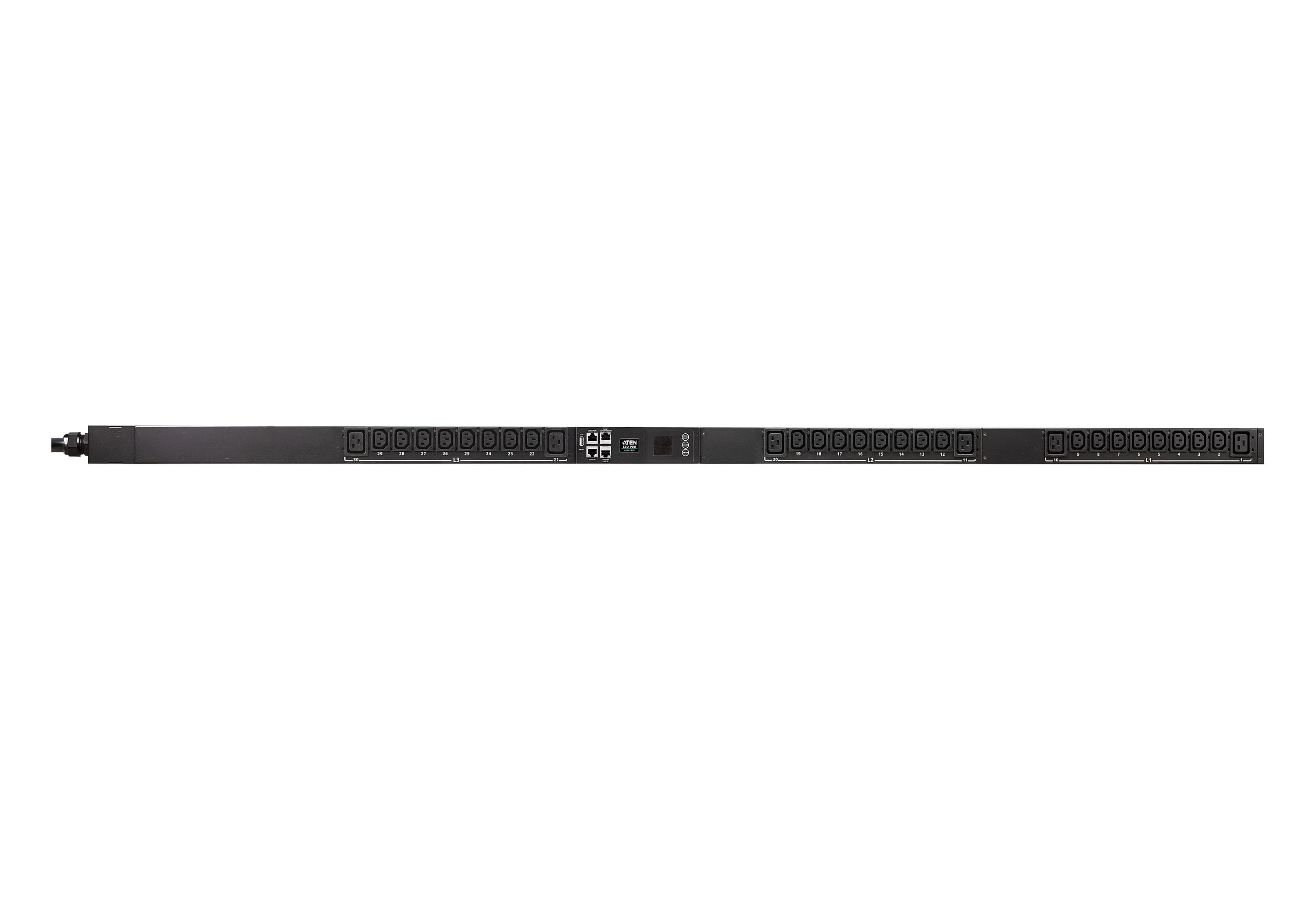 20A/16A 30-Outlet 3-Phase Switched eco PDU — изглед 2