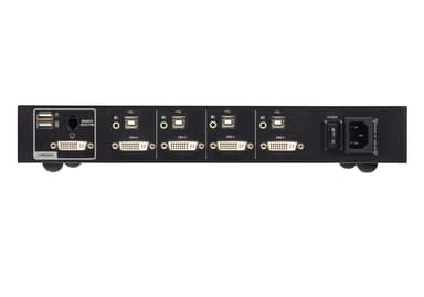 4-Port USB DVI Secure KVM Switch (PSD PP v4.0 Compliant)